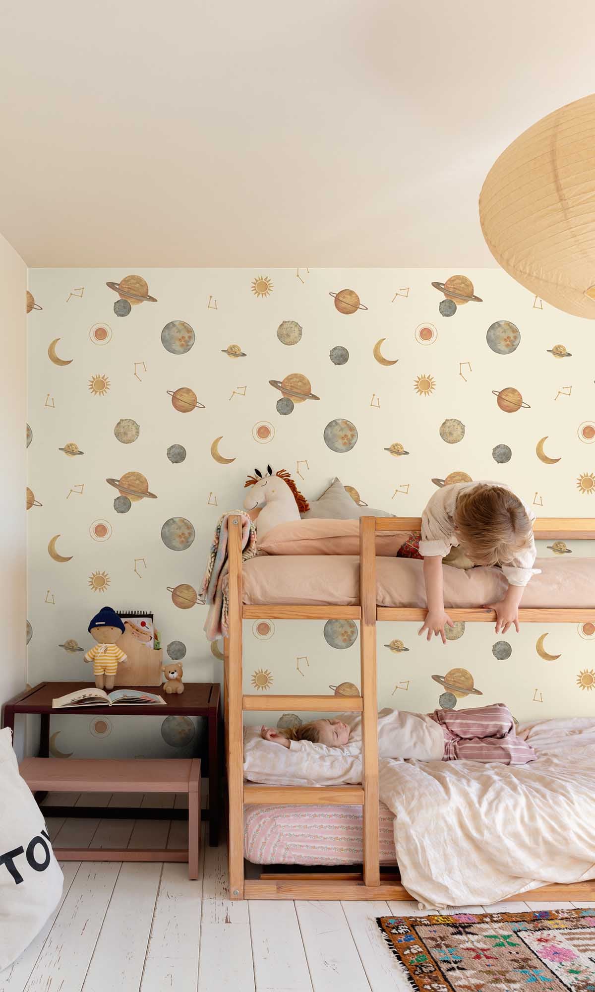 Stalactite Beige Celestial Elements Wallpaper R10242