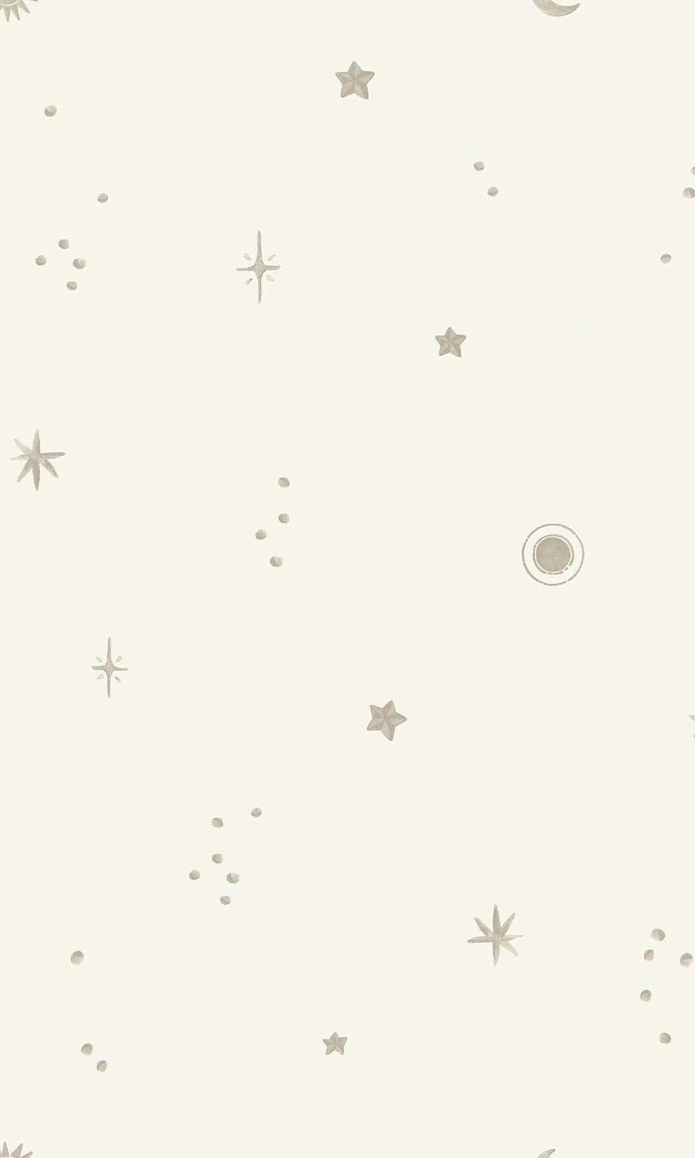 Risotto White Starry Night Sky Wallpaper R10244