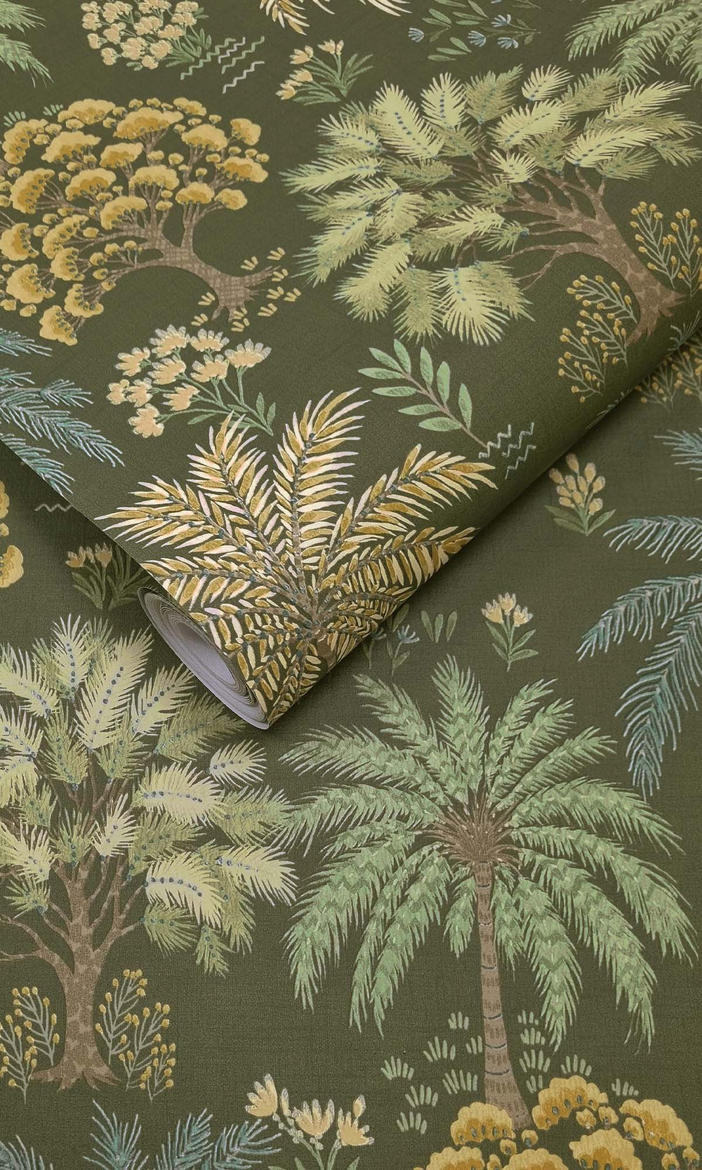 Green Tropical Arbors Wallpaper R10253