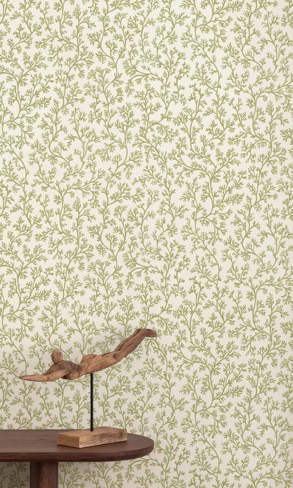 Sage Coral Forest Wallpaper R10255