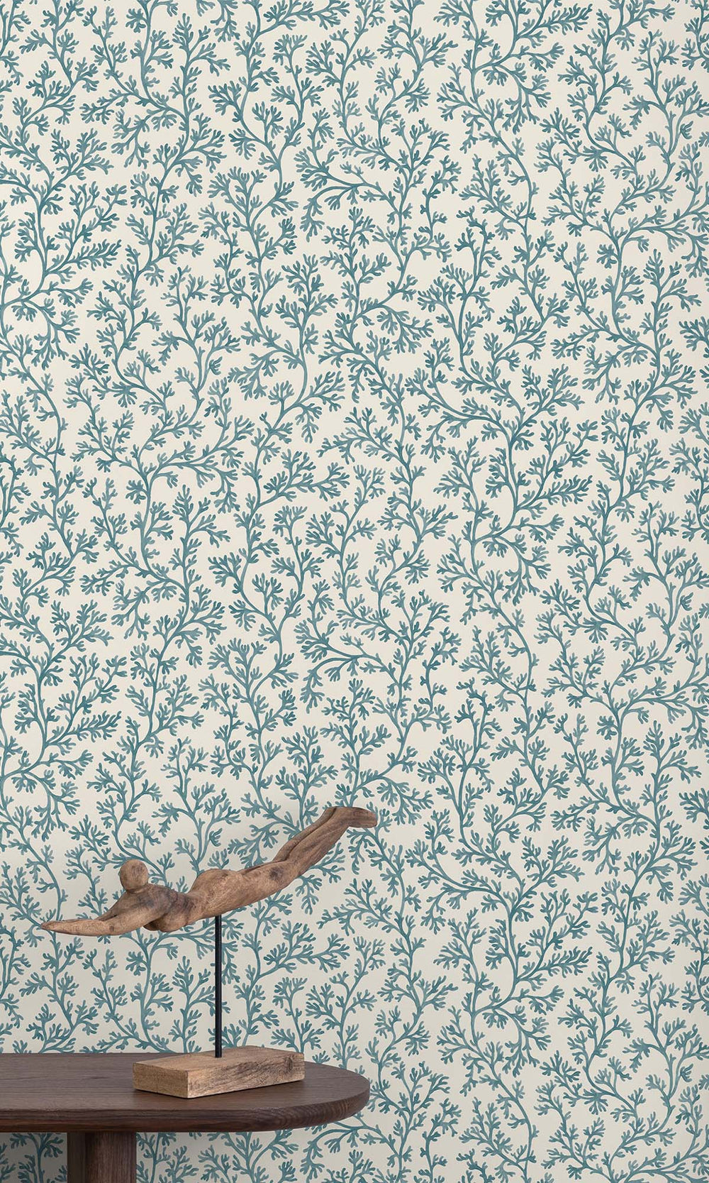 Aqua Coral Forest Wallpaper R10257
