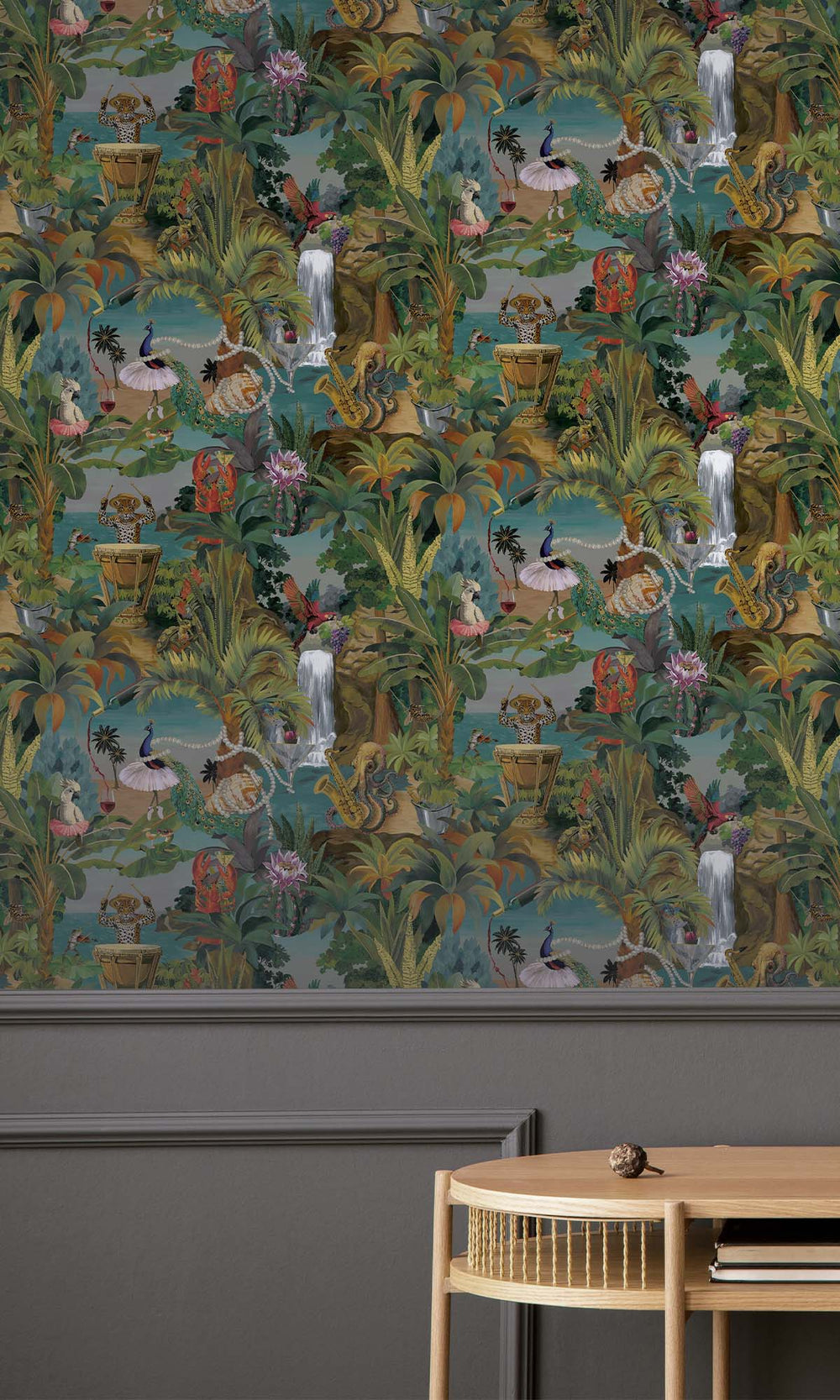 Multi Tropical Beach Life Wallpaper R10273