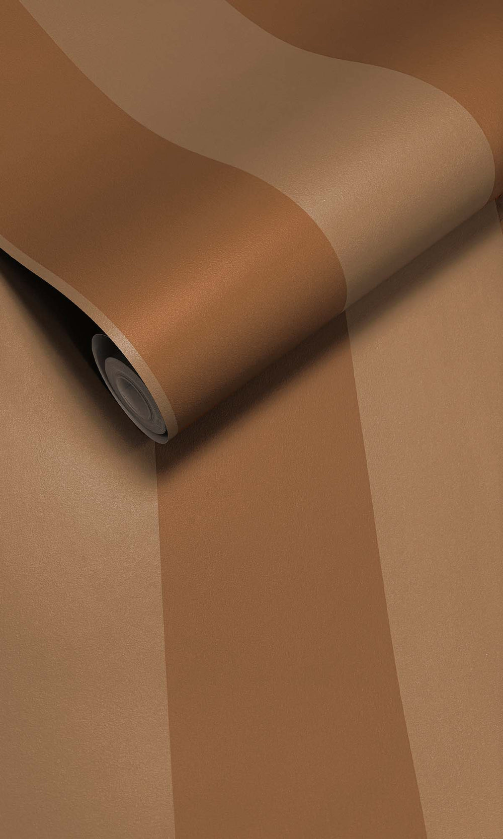 Rust Bold Stripes Wallpaper R10276