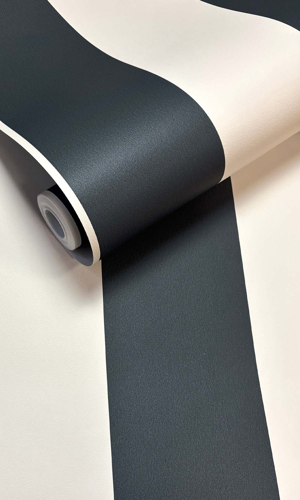 Navy Bold Stripes Wallpaper R10278