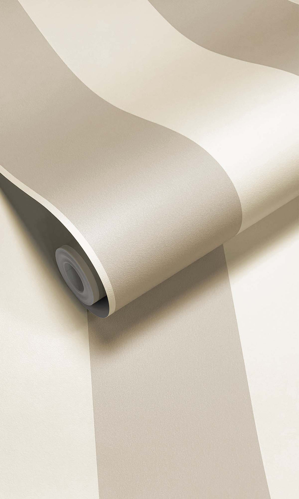 Beige Bold Stripes Wallpaper R10280