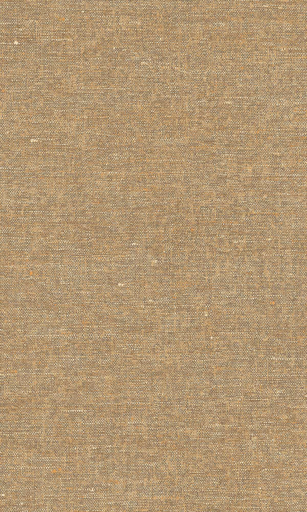 Ochre Faux Hemp Print Wallpaper R10296