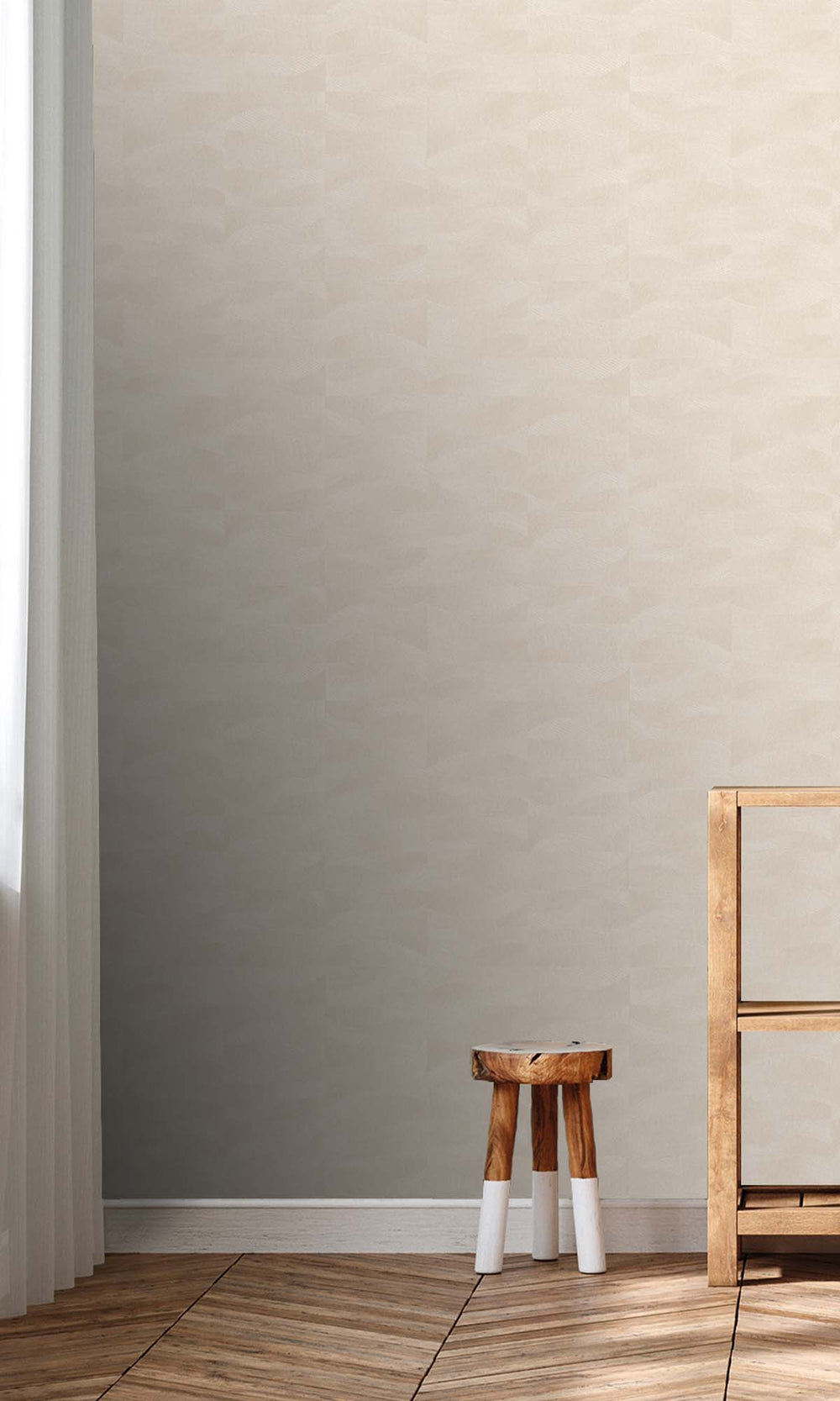 Beige Abstract Swirl Wallpaper R10303