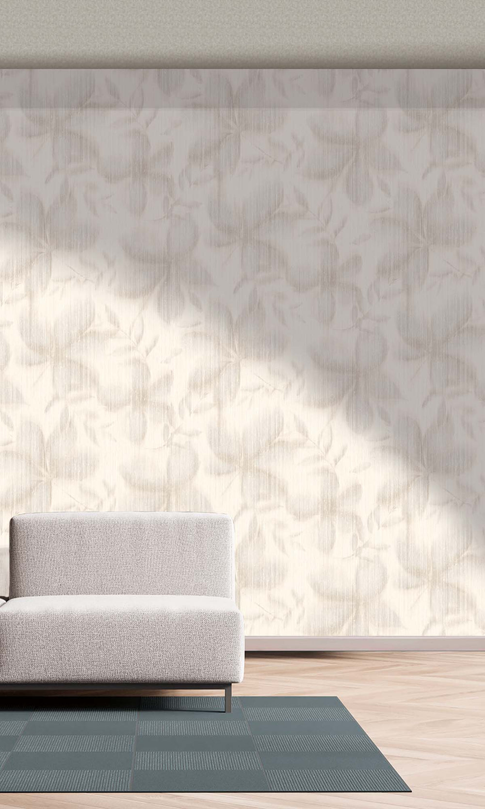 Beige Floral Camouflage Wallpaper R10323