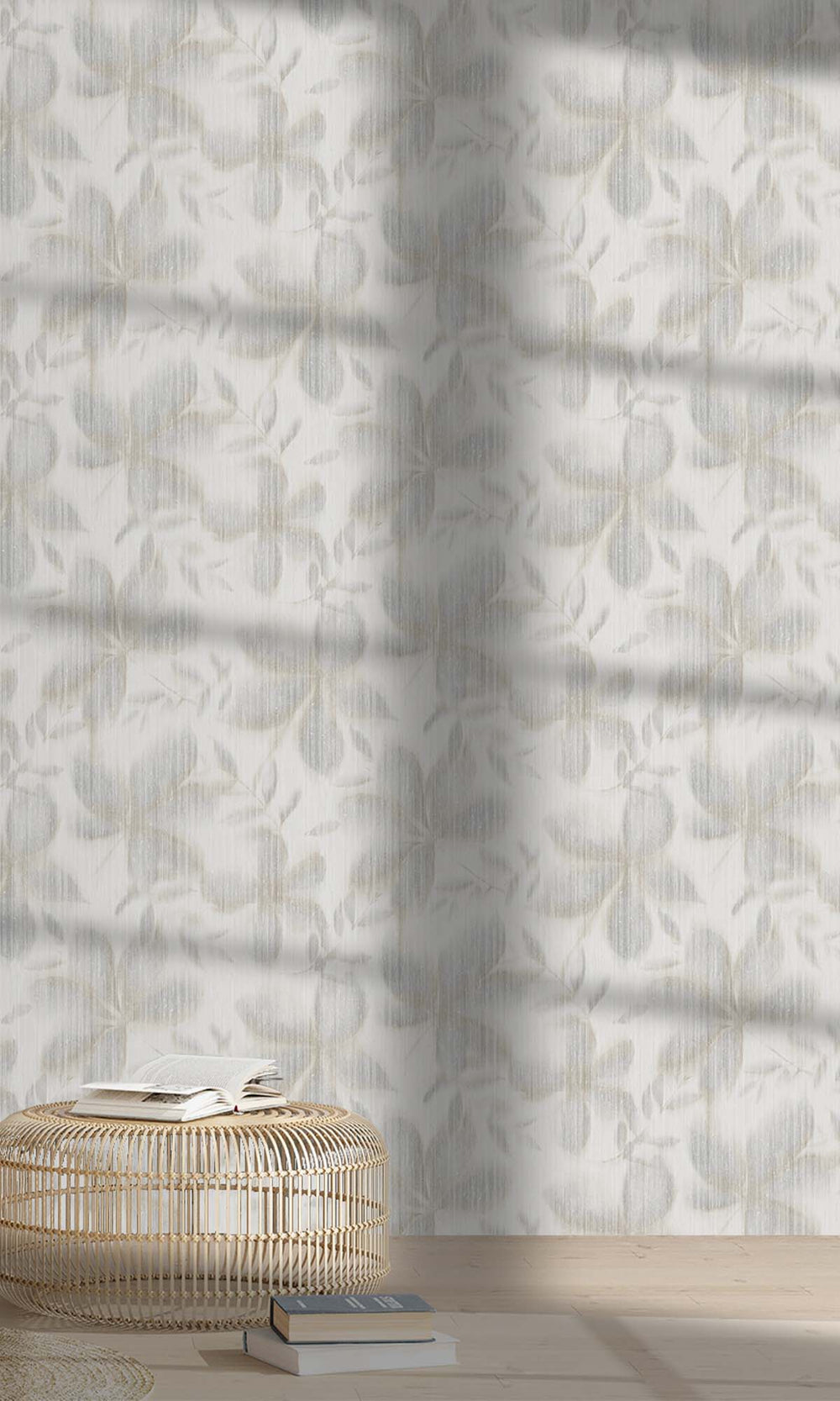 Oyster Mushroom Floral Camouflage Wallpaper R10324