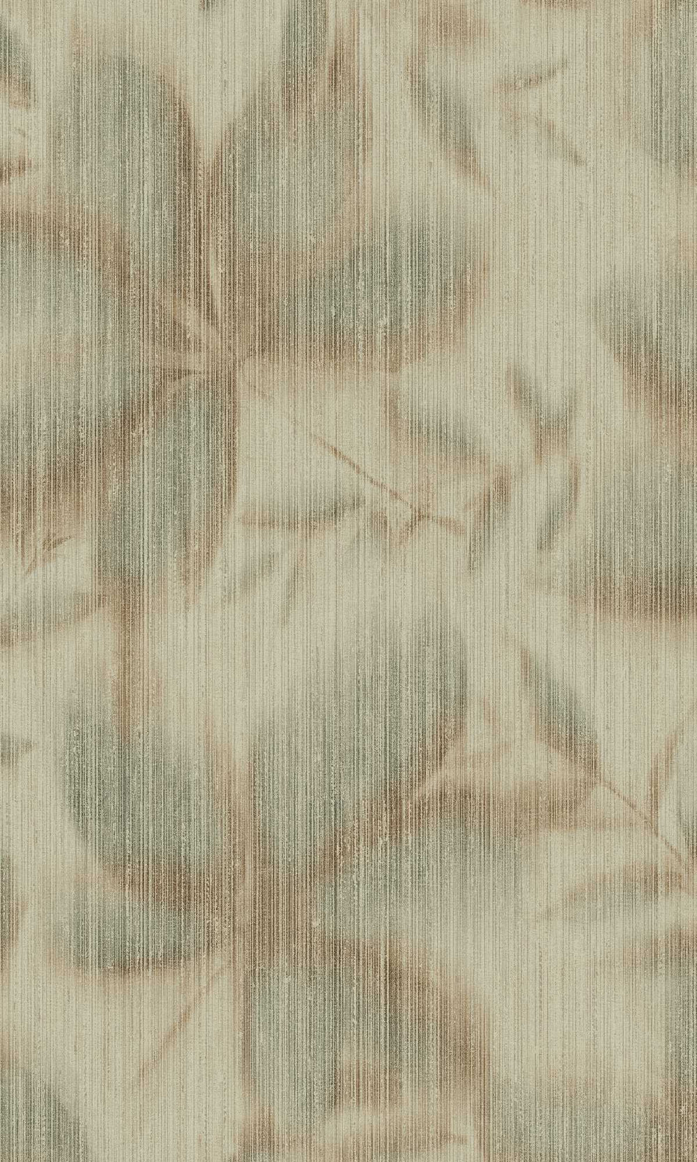 Oil Green Floral Camouflage Wallpaper R10326