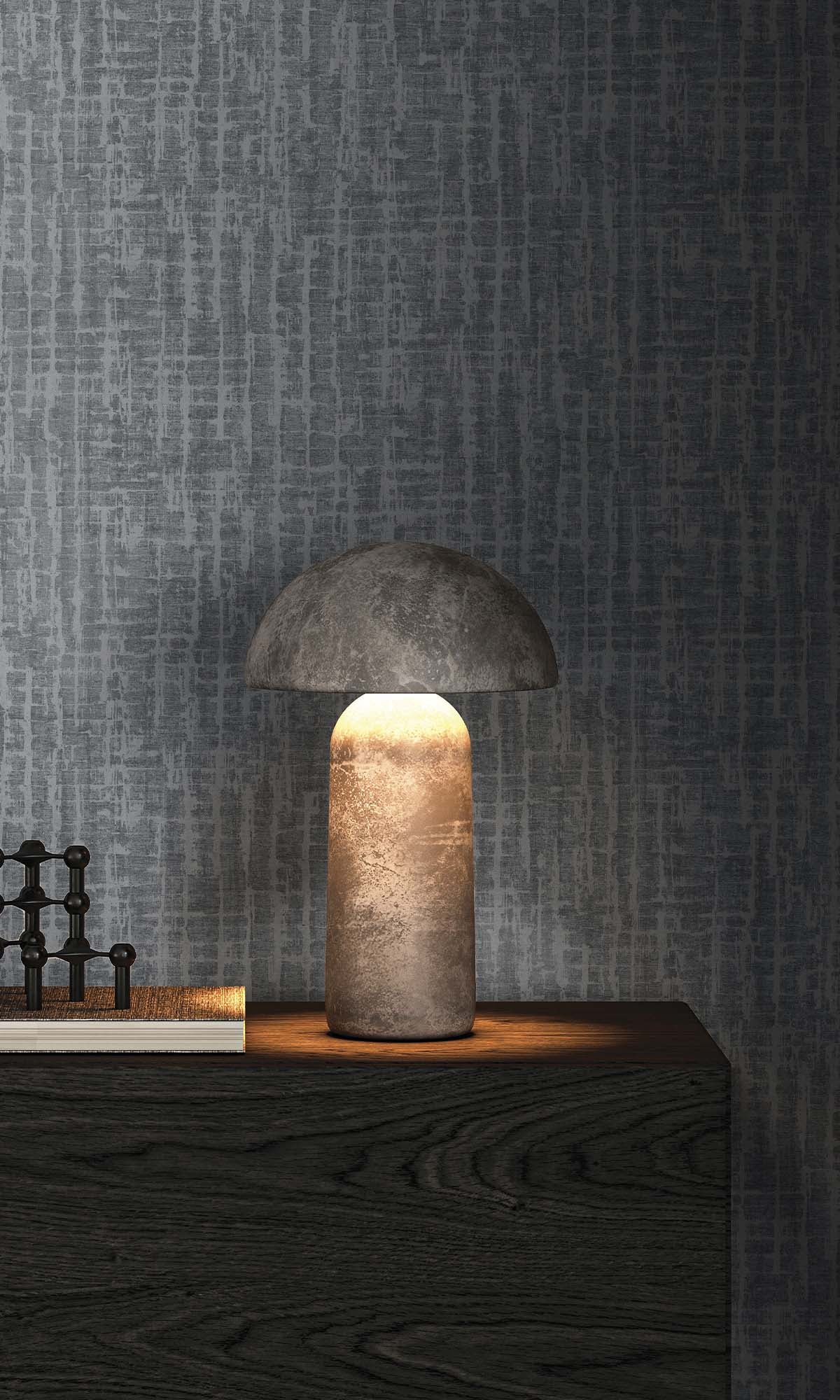 Blue Mini-geo Textured Print Wallpaper R10335