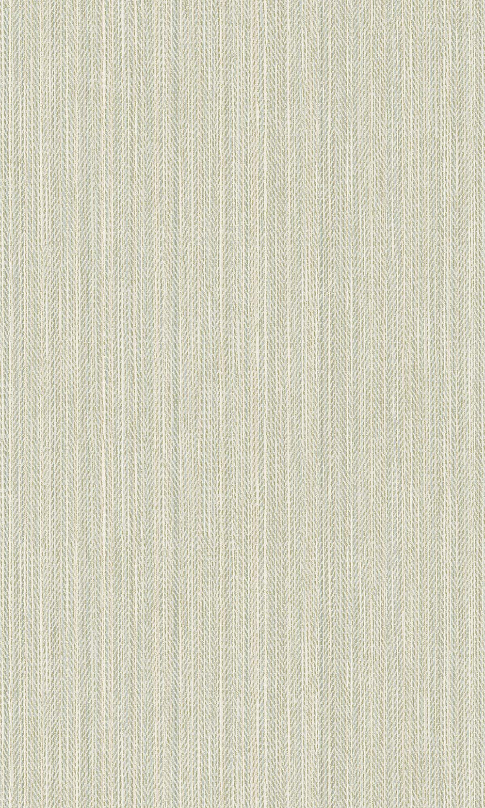 Duck Egg Metallic Acrylic Chevron Print Wallpaper R10343