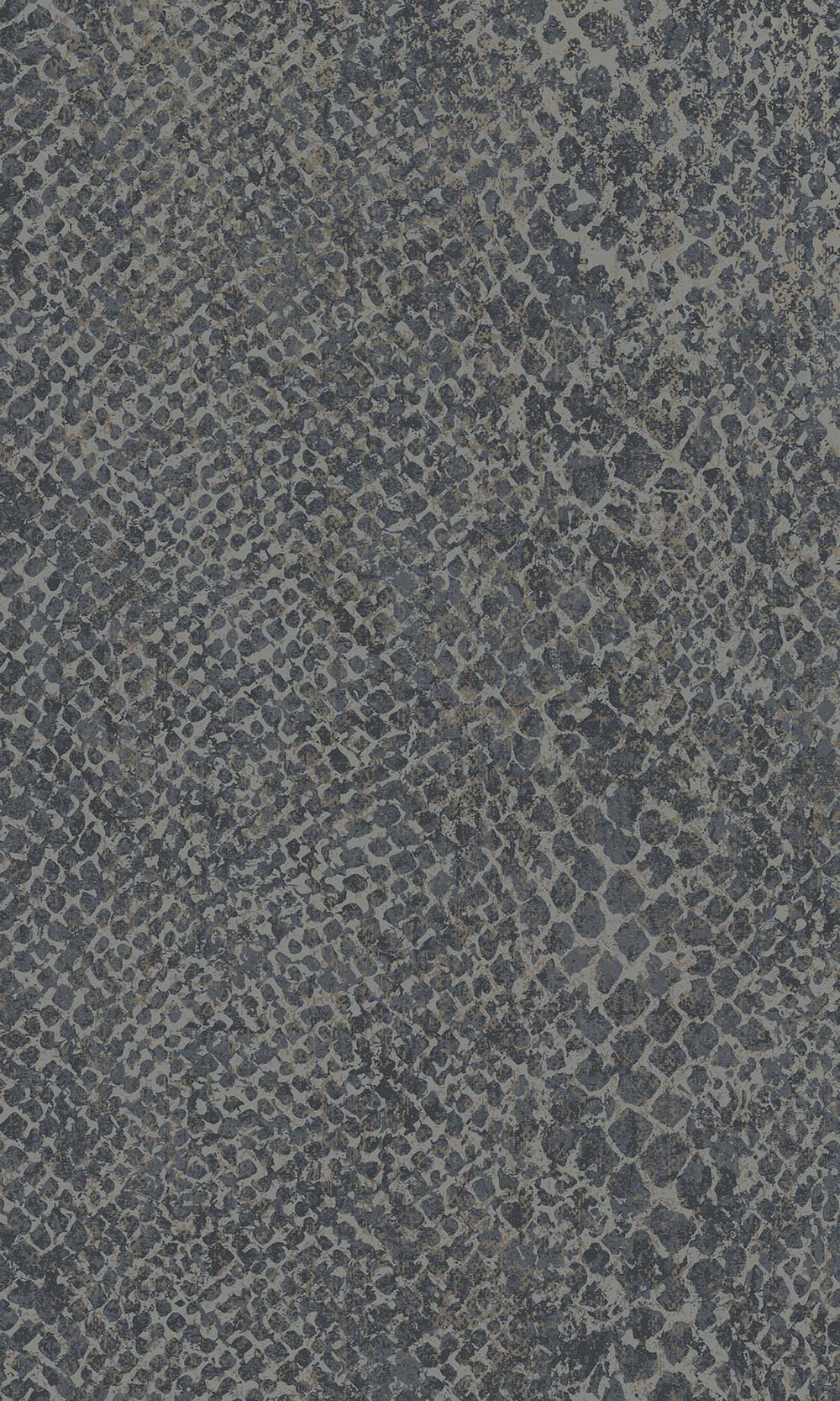 Navy Textured Faux Snakeskin Wallpaper R10347