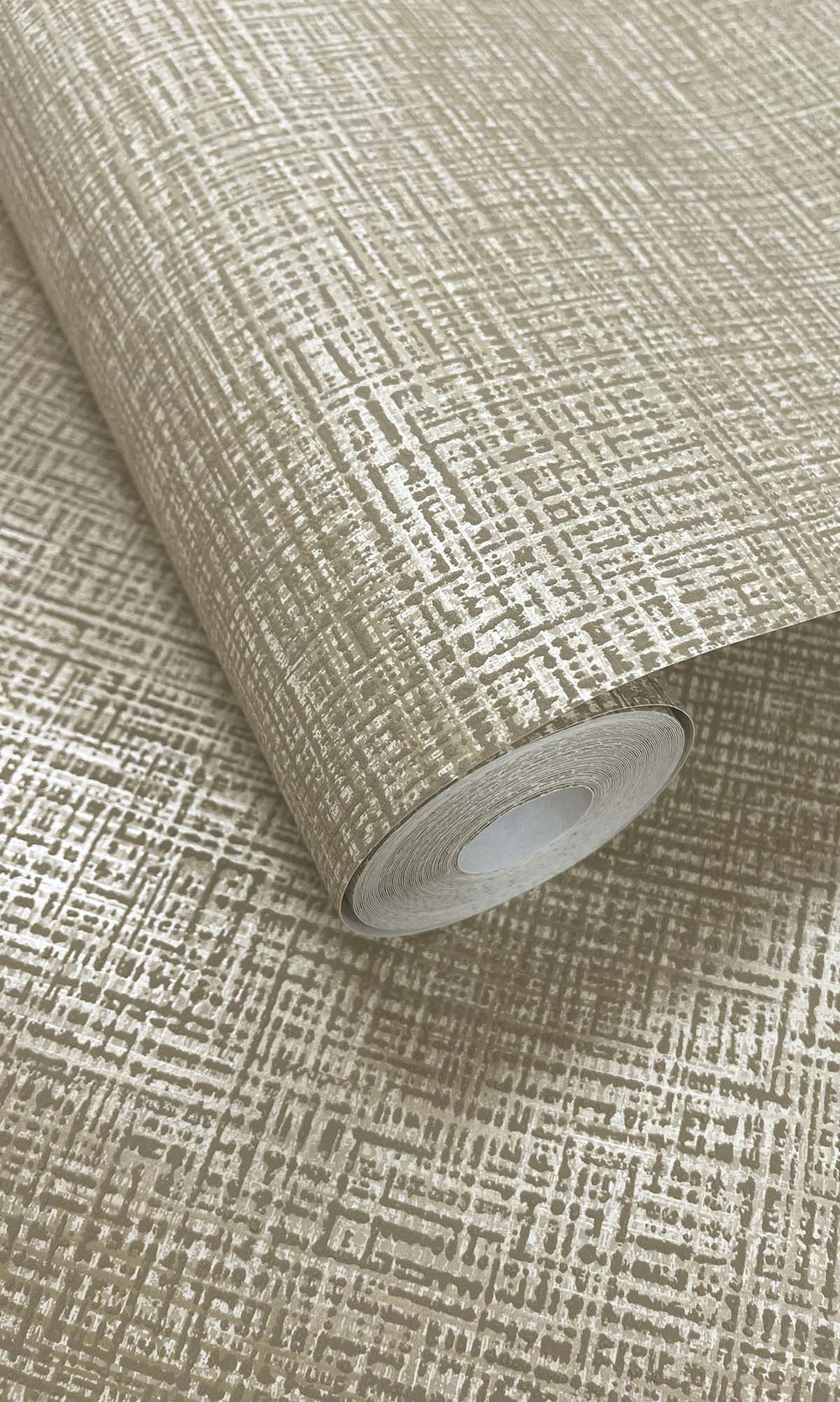 Cream Textured Faux Acrylic Wallpaper R10349