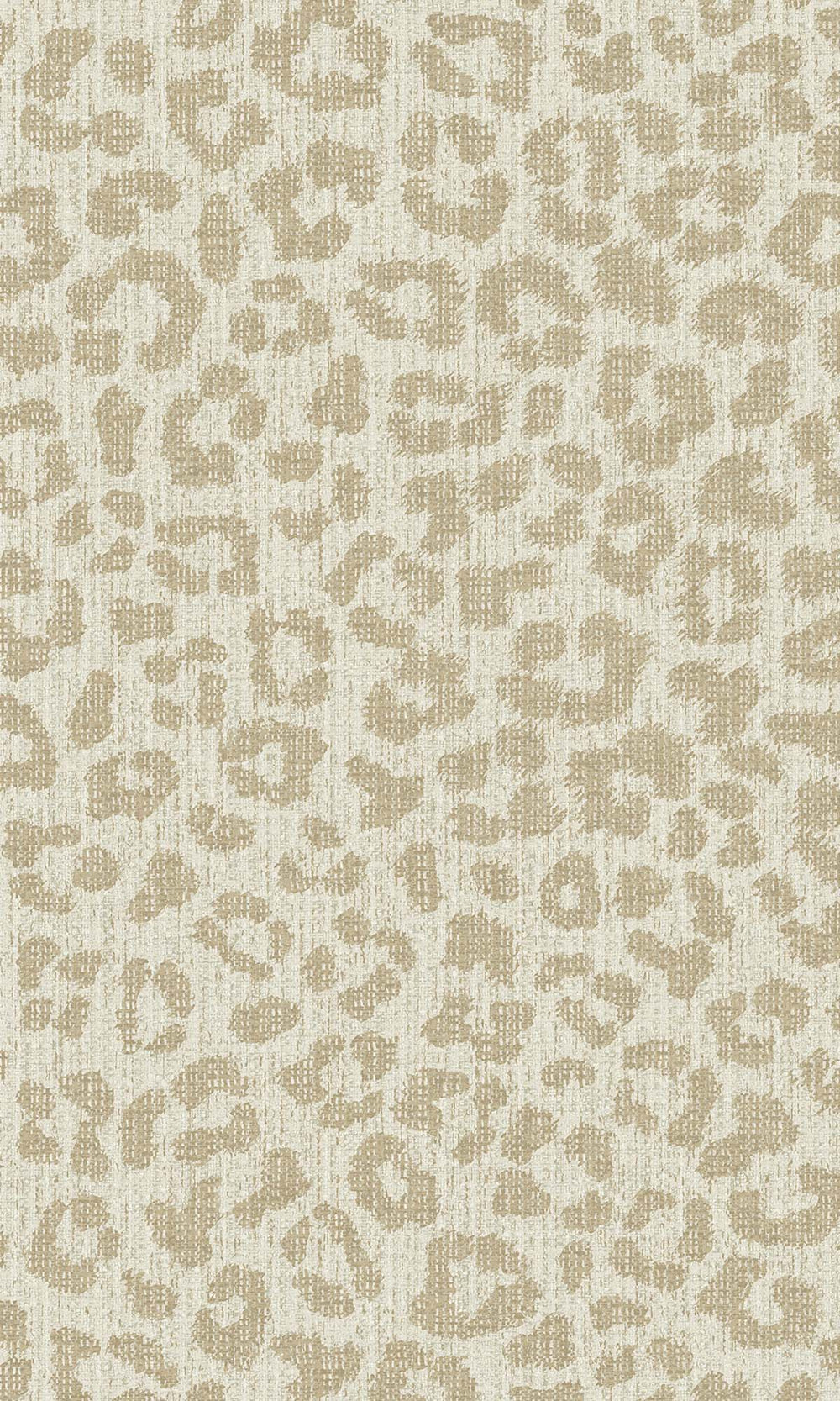 Cream Faux Leopard Print Wallpaper R10353
