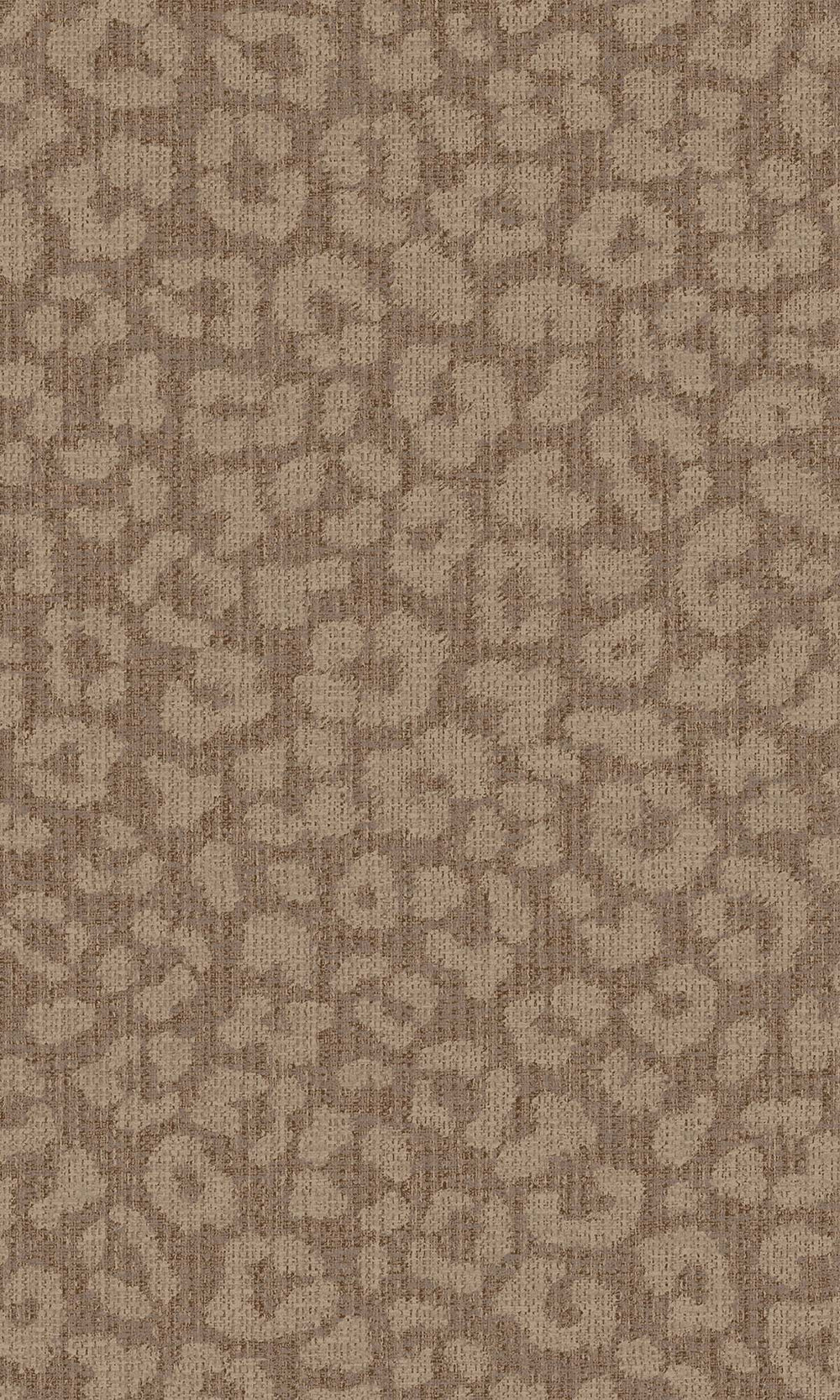 Rust Faux Leopard Print Wallpaper R10354