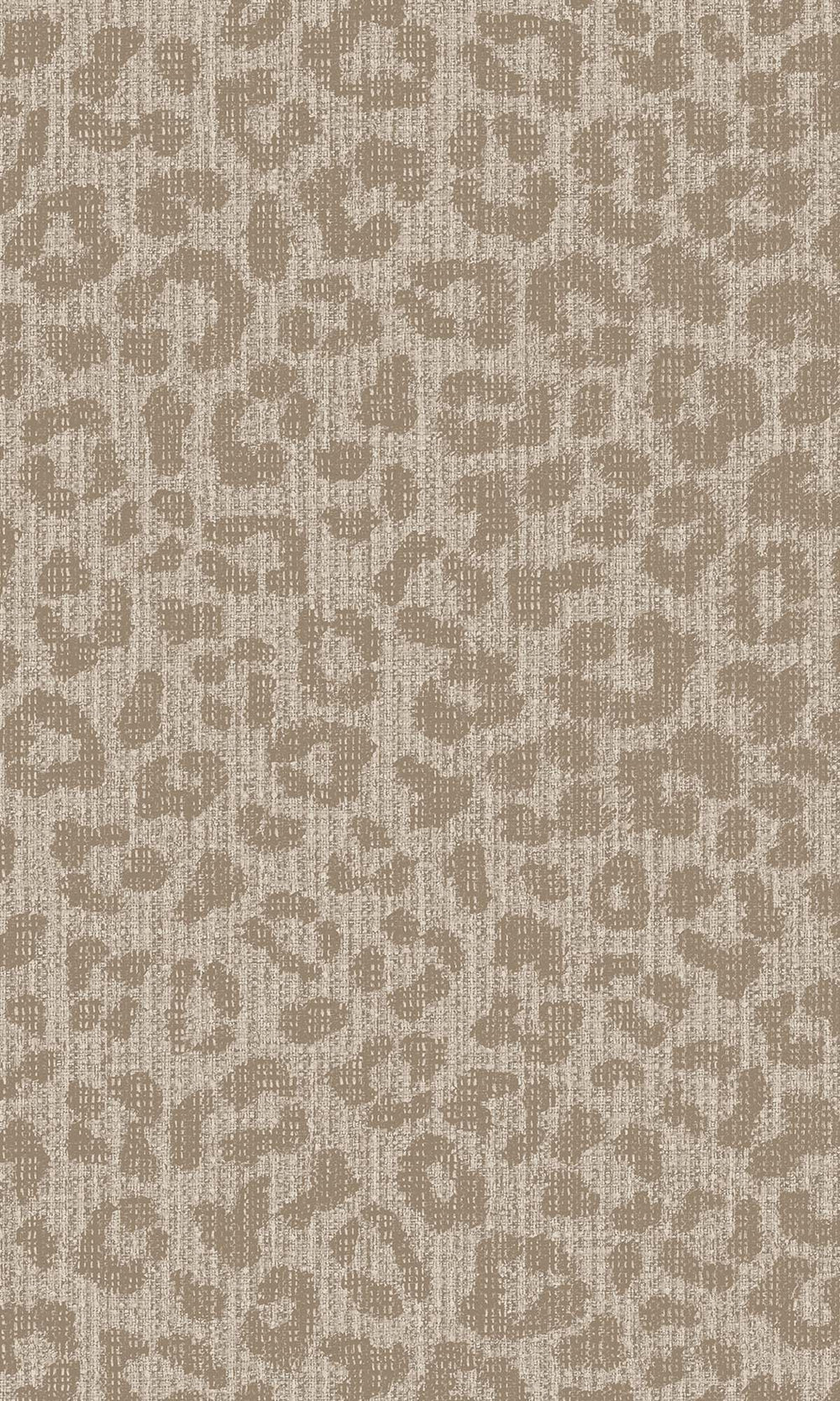 Mink Faux Leopard Print Wallpaper R10355