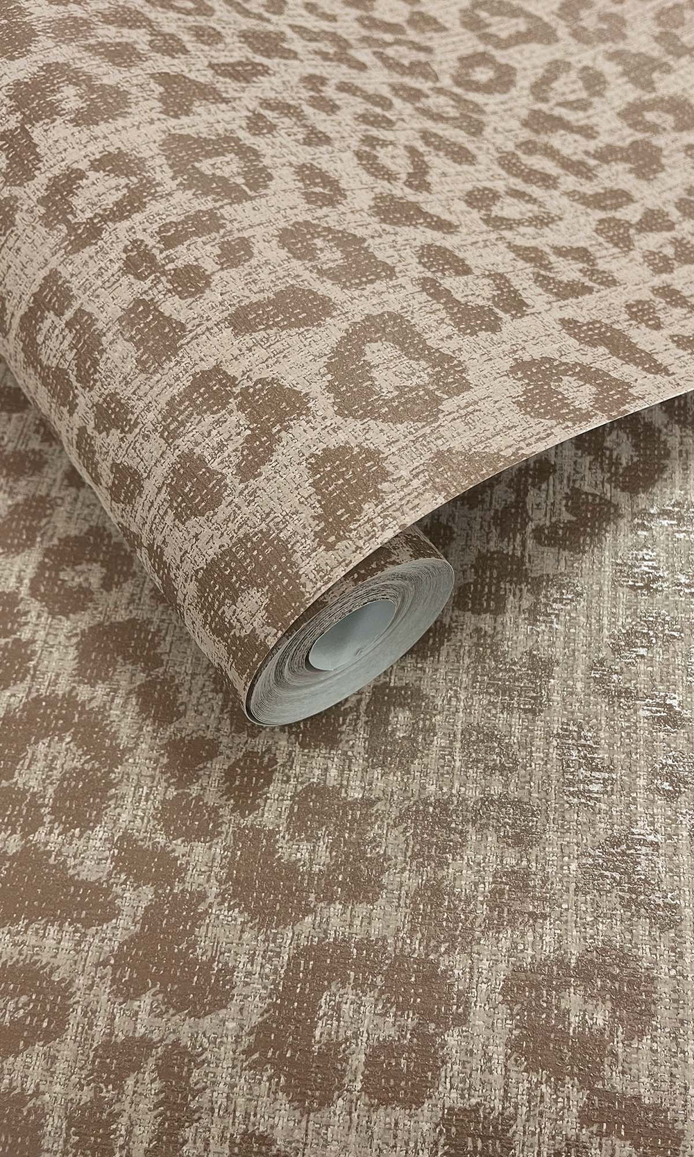 Mink Faux Leopard Print Wallpaper R10355