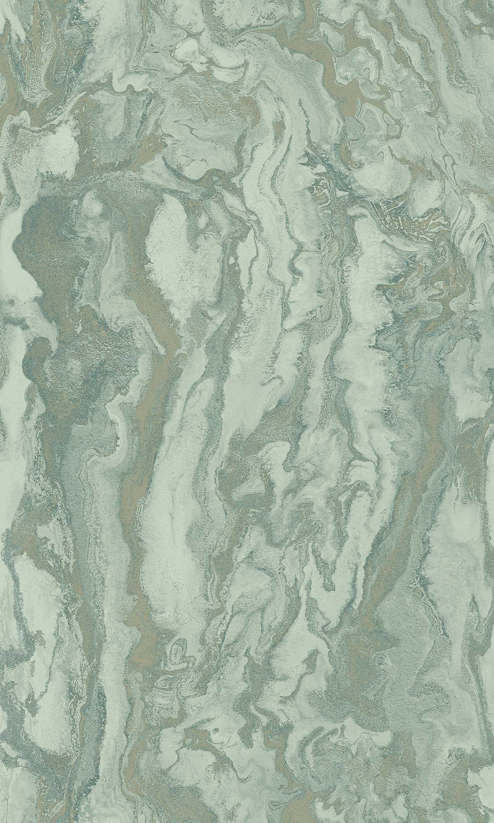 Duck Egg Faux Marble Effect Wallpaper R10363