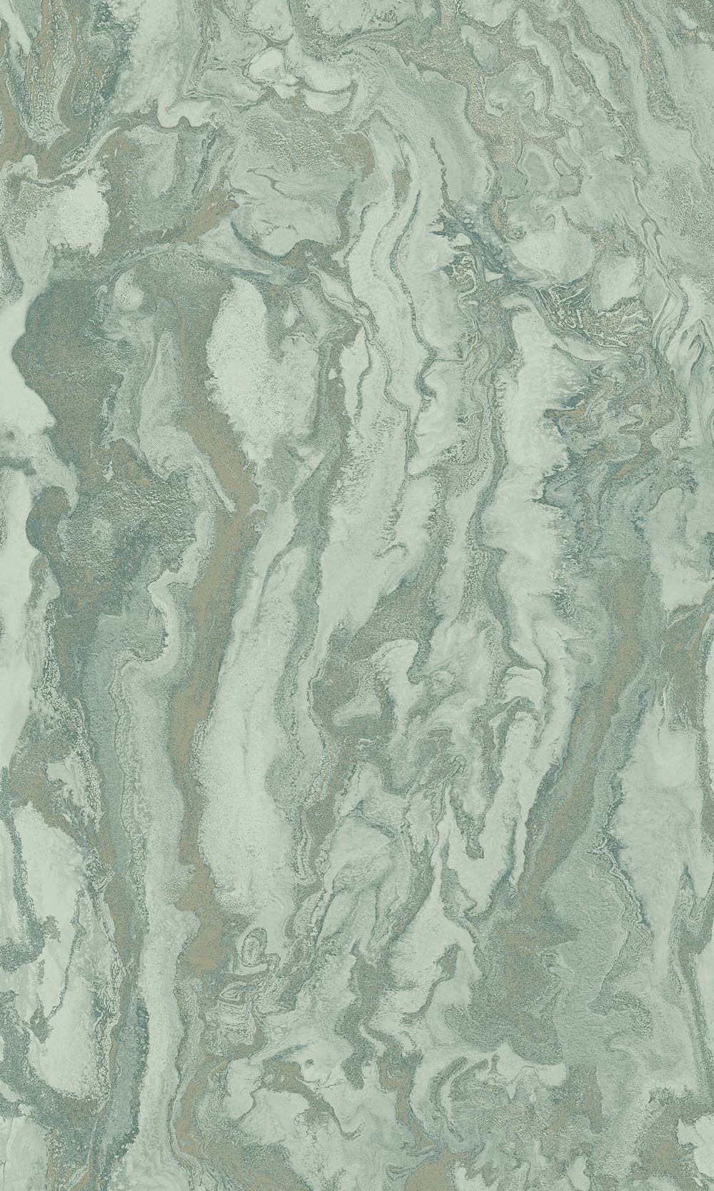 Duck Egg Faux Marble Effect Wallpaper R10363