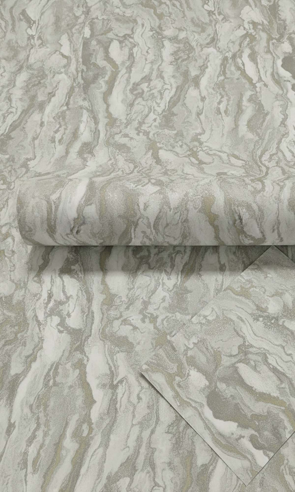 Grey Faux Marble Effect Wallpaper R10366