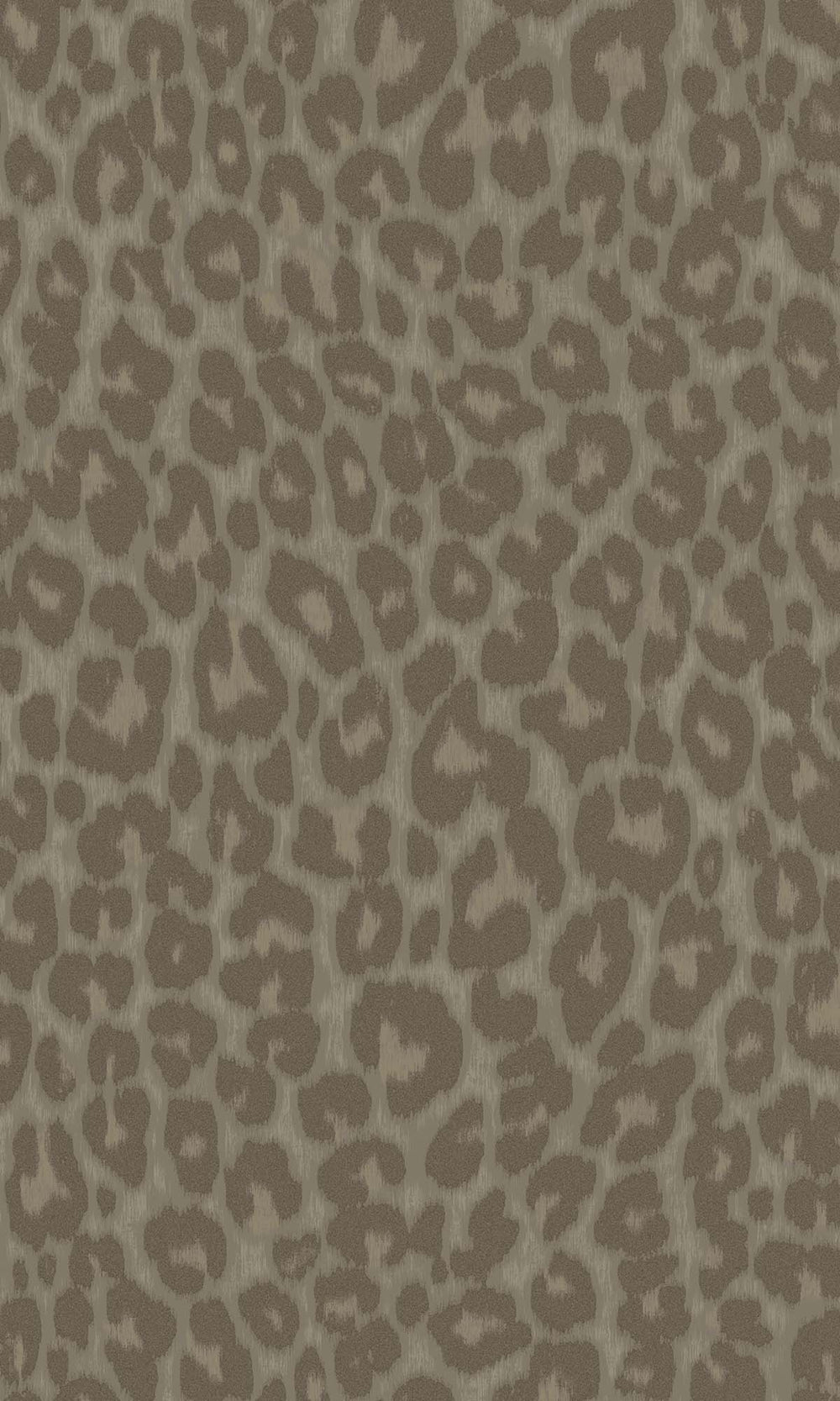 Taupe Beaded Leopard Print Wallpaper R10367