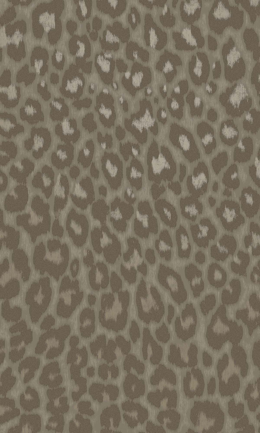 Taupe Beaded Leopard Print Wallpaper R10367