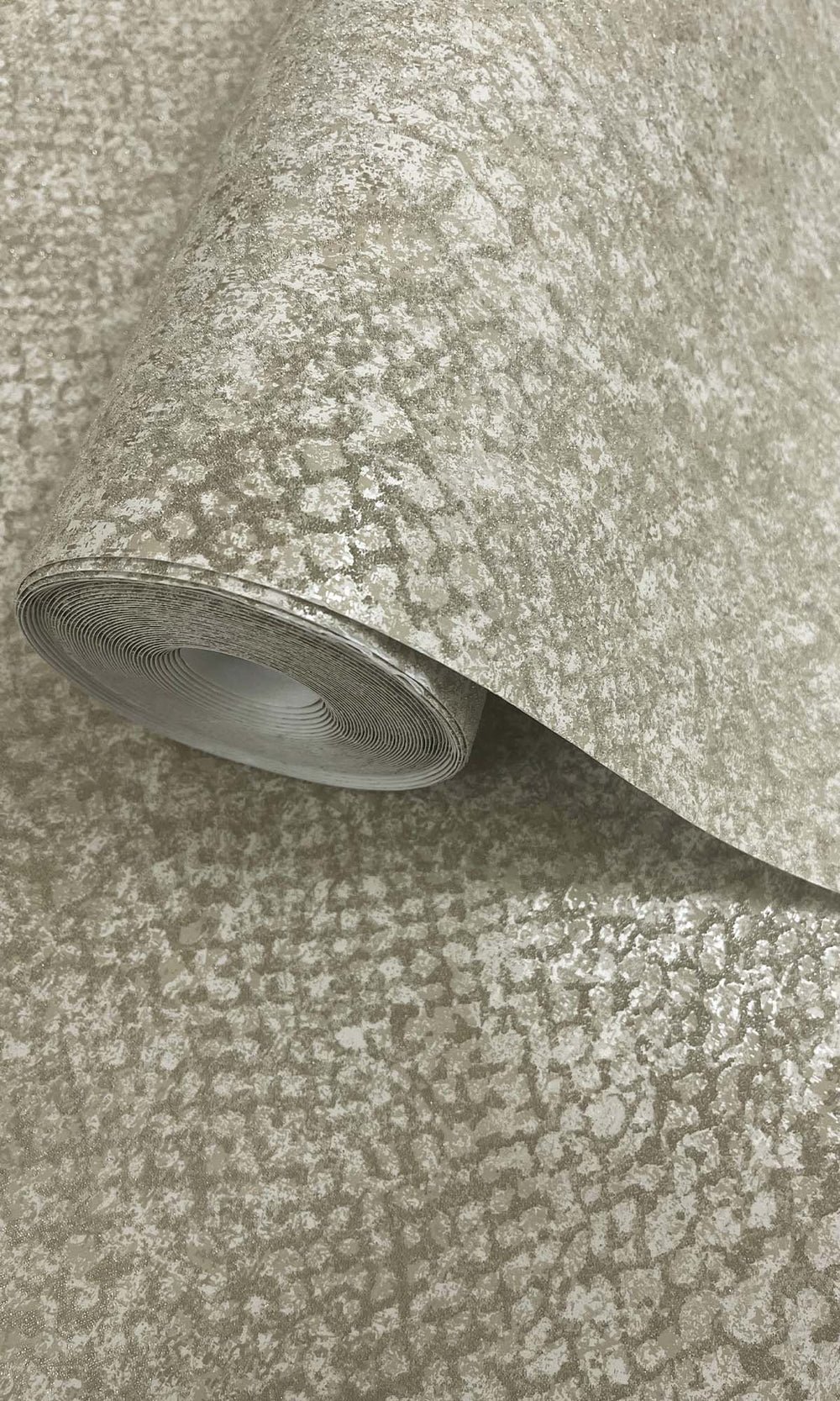 Beige Beaded Faux Snakeskin Wallpaper R10370