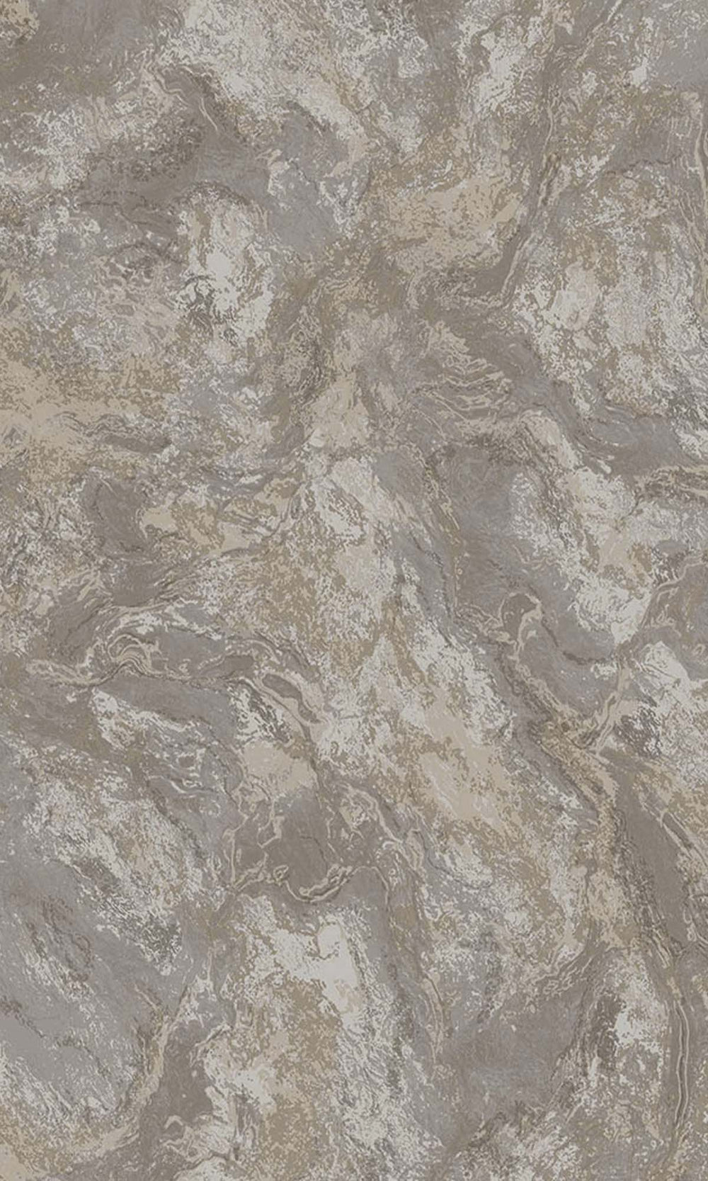 Taupe Beaded Marble Effect Wallpaper R10374