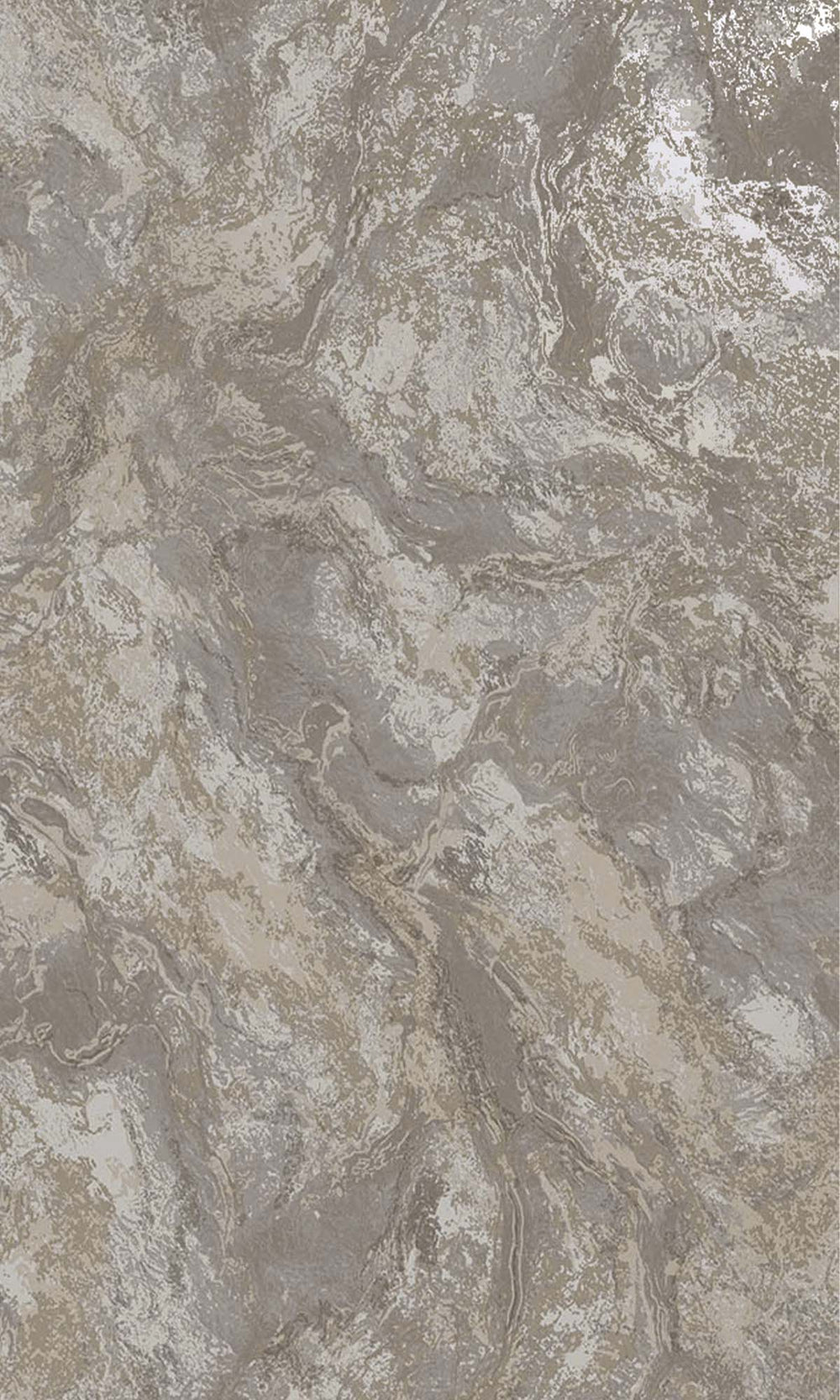 Taupe Beaded Marble Effect Wallpaper R10374