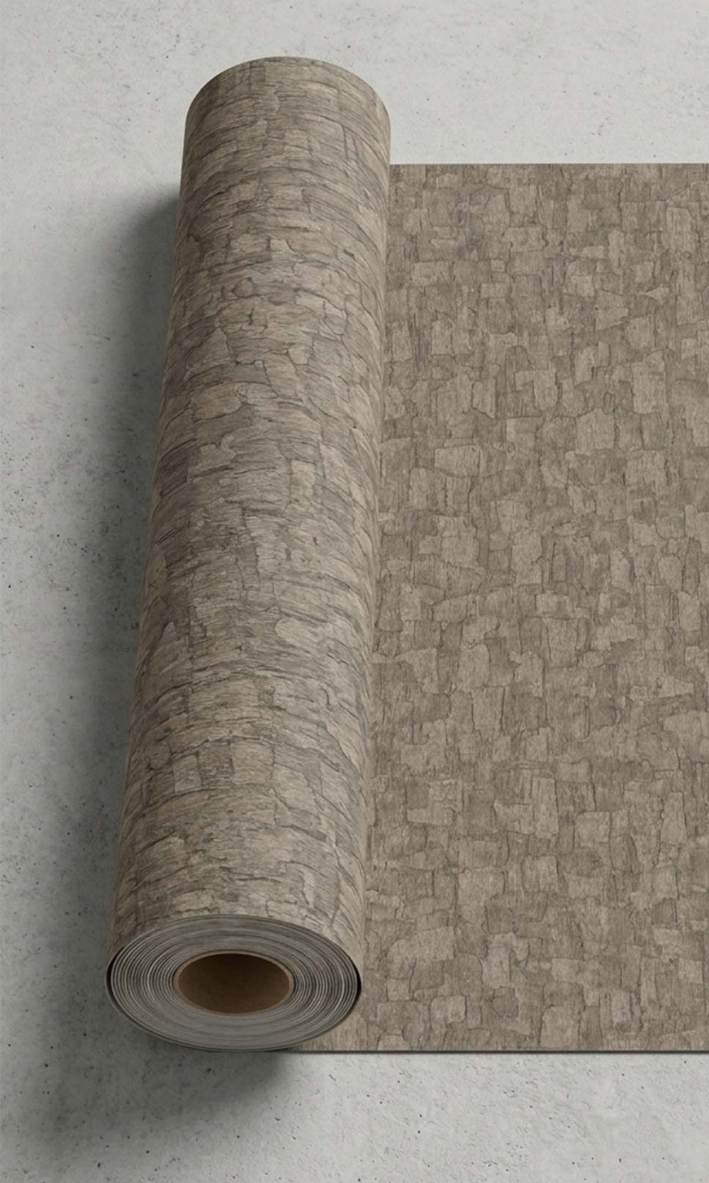 Timber Wolf Brushed Blocks Wallpaper R10381