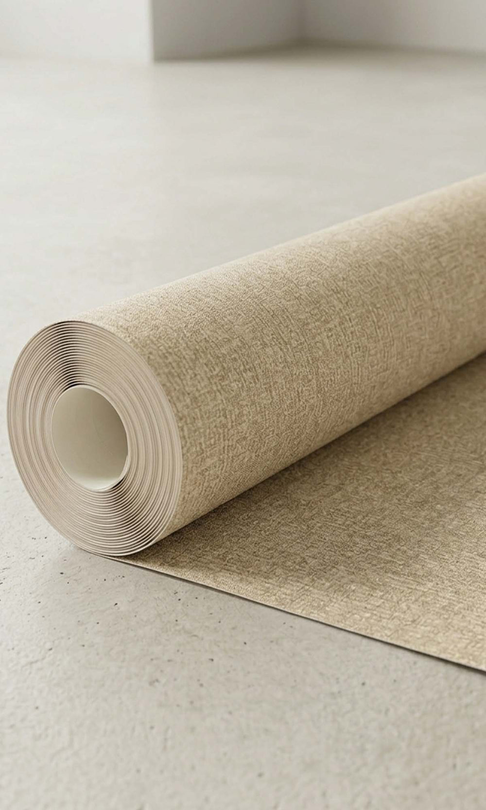 Sepia Tone Faux Linen Weave Wallpaper R10386