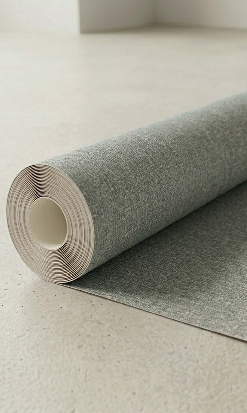 Mountain Moss Faux Linen Weave Wallpaper R10389