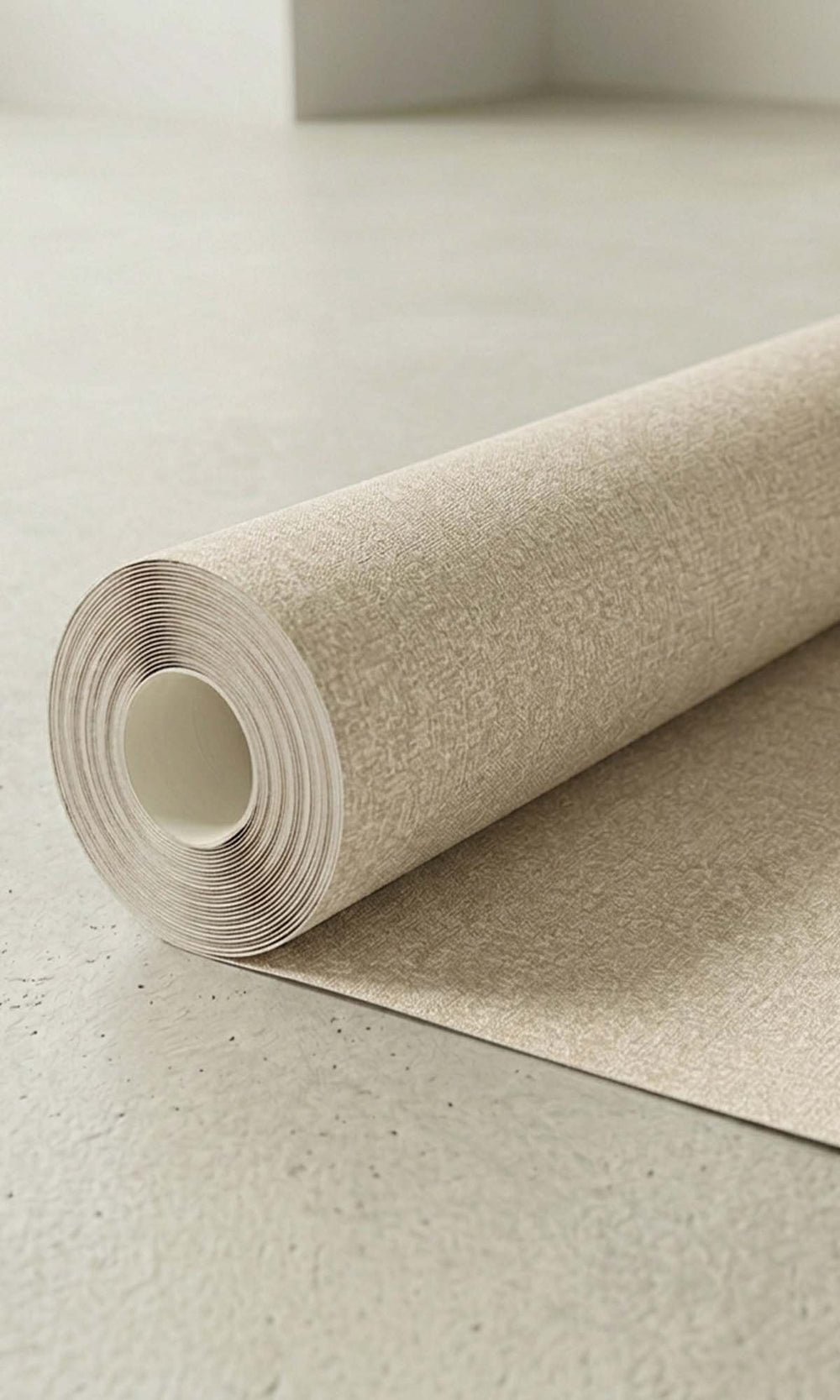 Desert Khaki Faux Linen Weave Wallpaper R10390