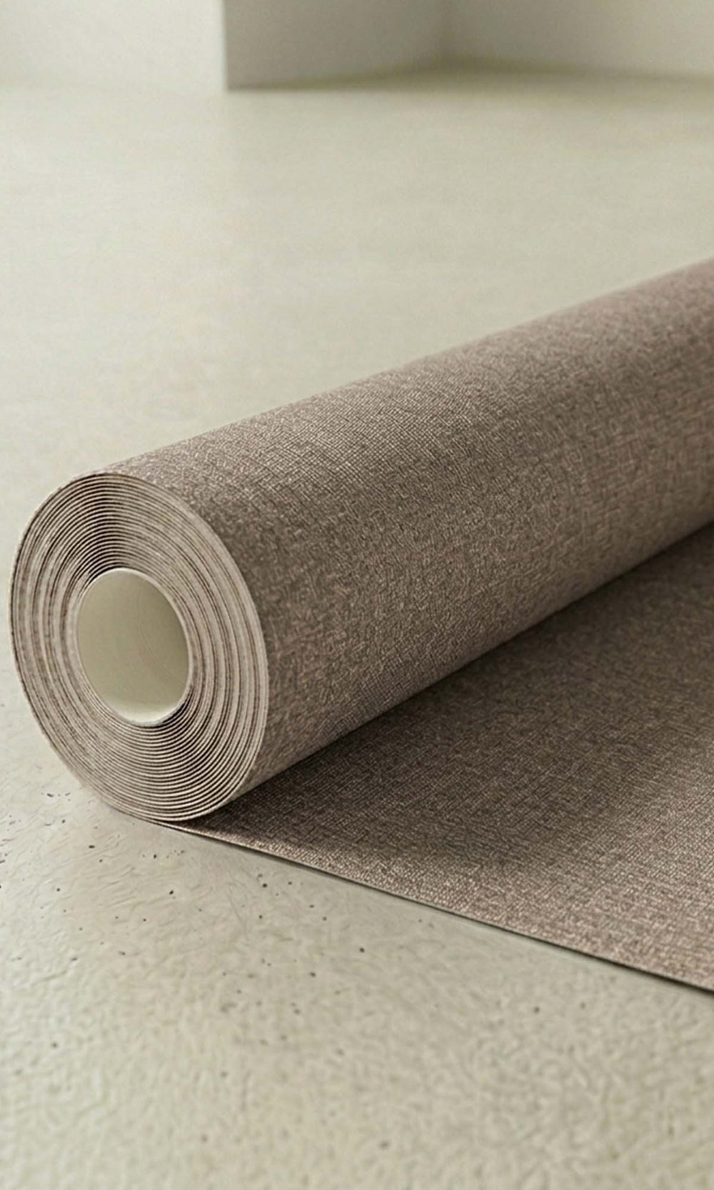 Nile Clay Faux Linen Weave Wallpaper R10394