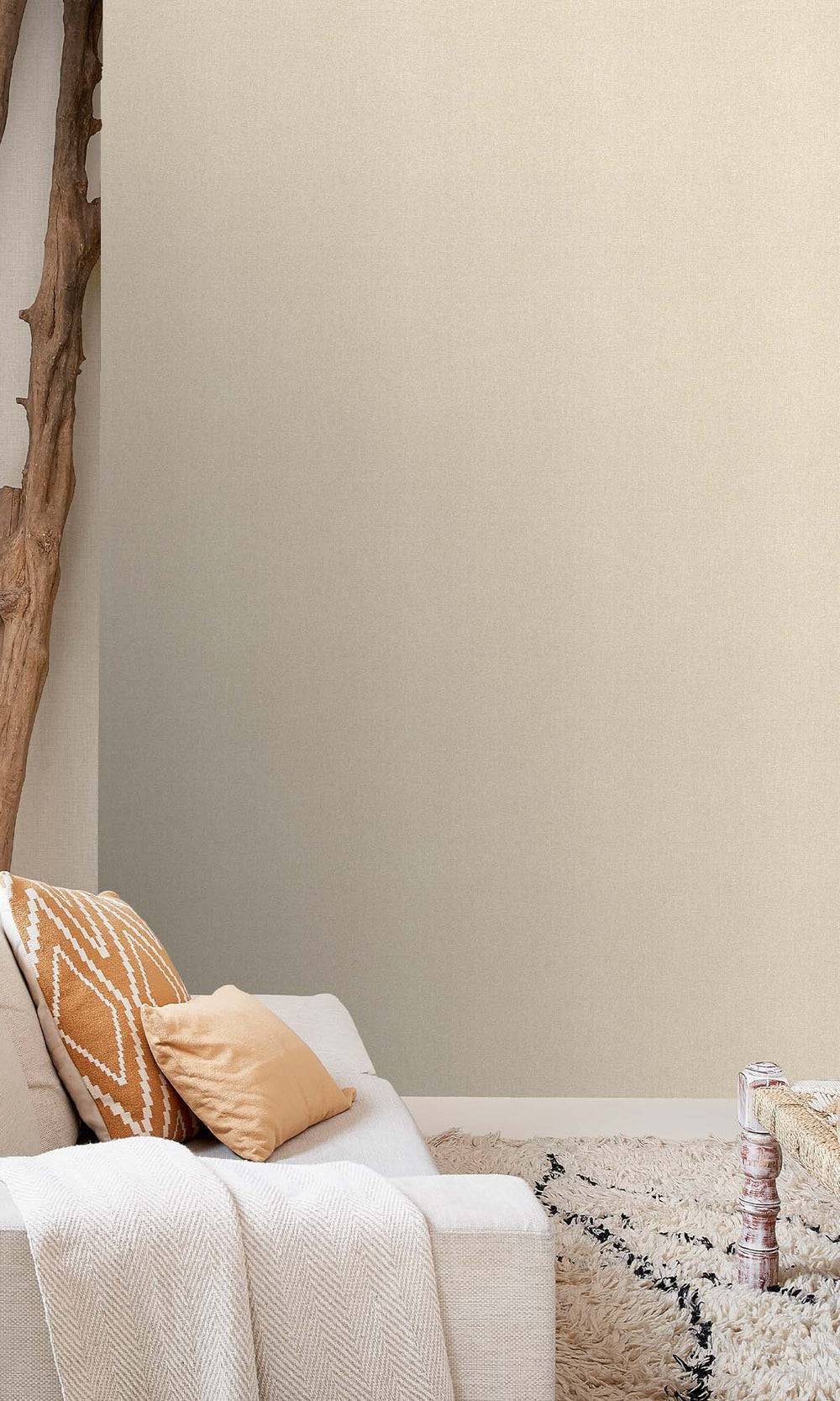 Desert Suede Faux Hessian Weave Wallpaper R10396