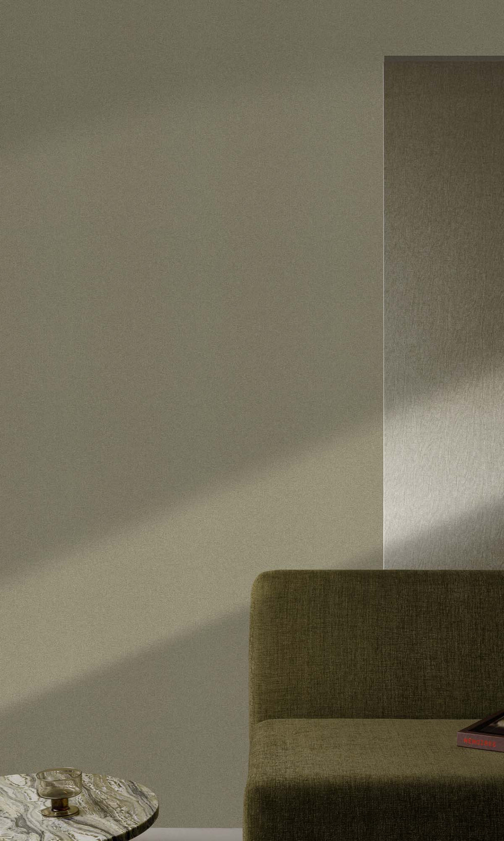 Autumn Laurel Faux Hessian Weave Wallpaper R10398