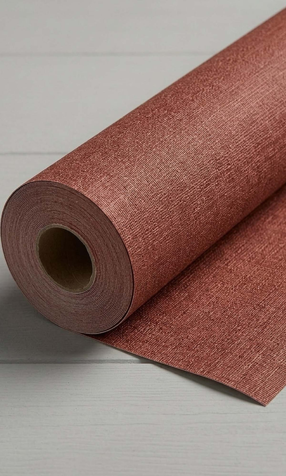 Amaretto Faux Hessian Weave Wallpaper R10405
