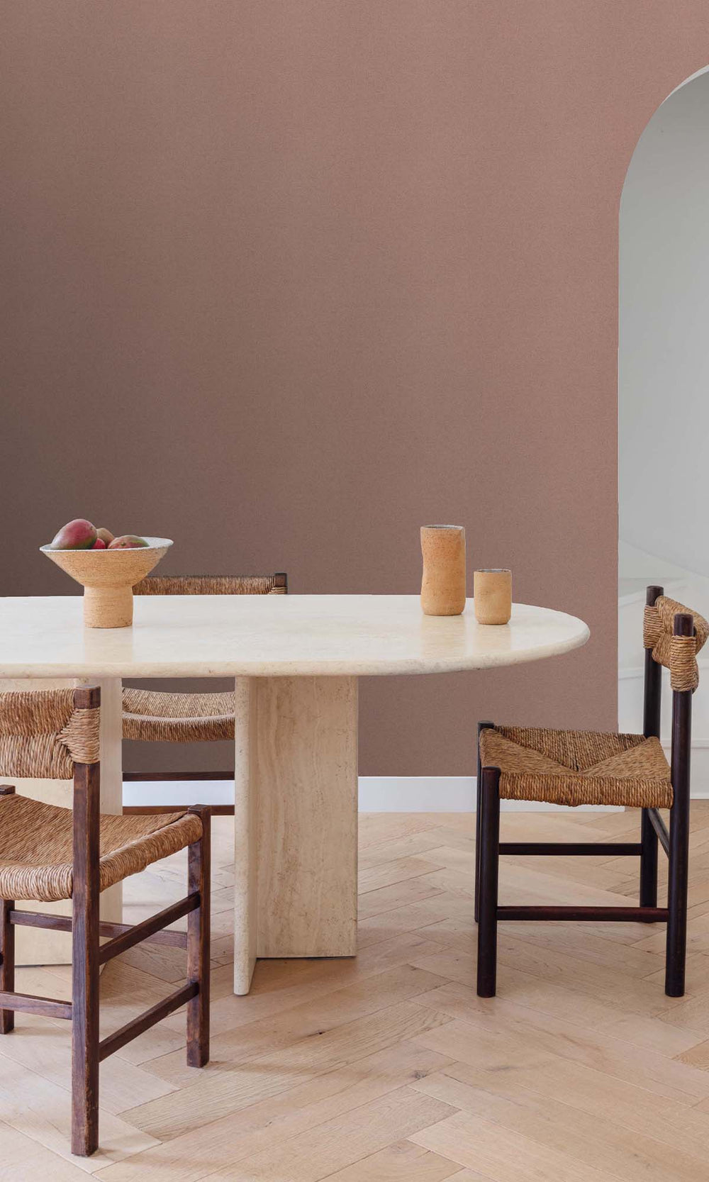 Just Rosey Faux Hessian Weave Wallpaper R10407
