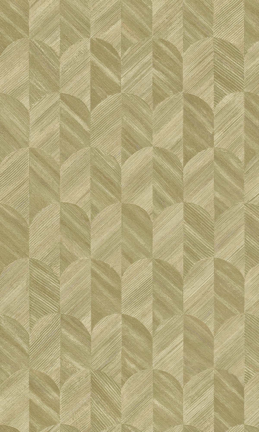 Autumn Sage Geometric Palm Fronds Wallpaper R10409