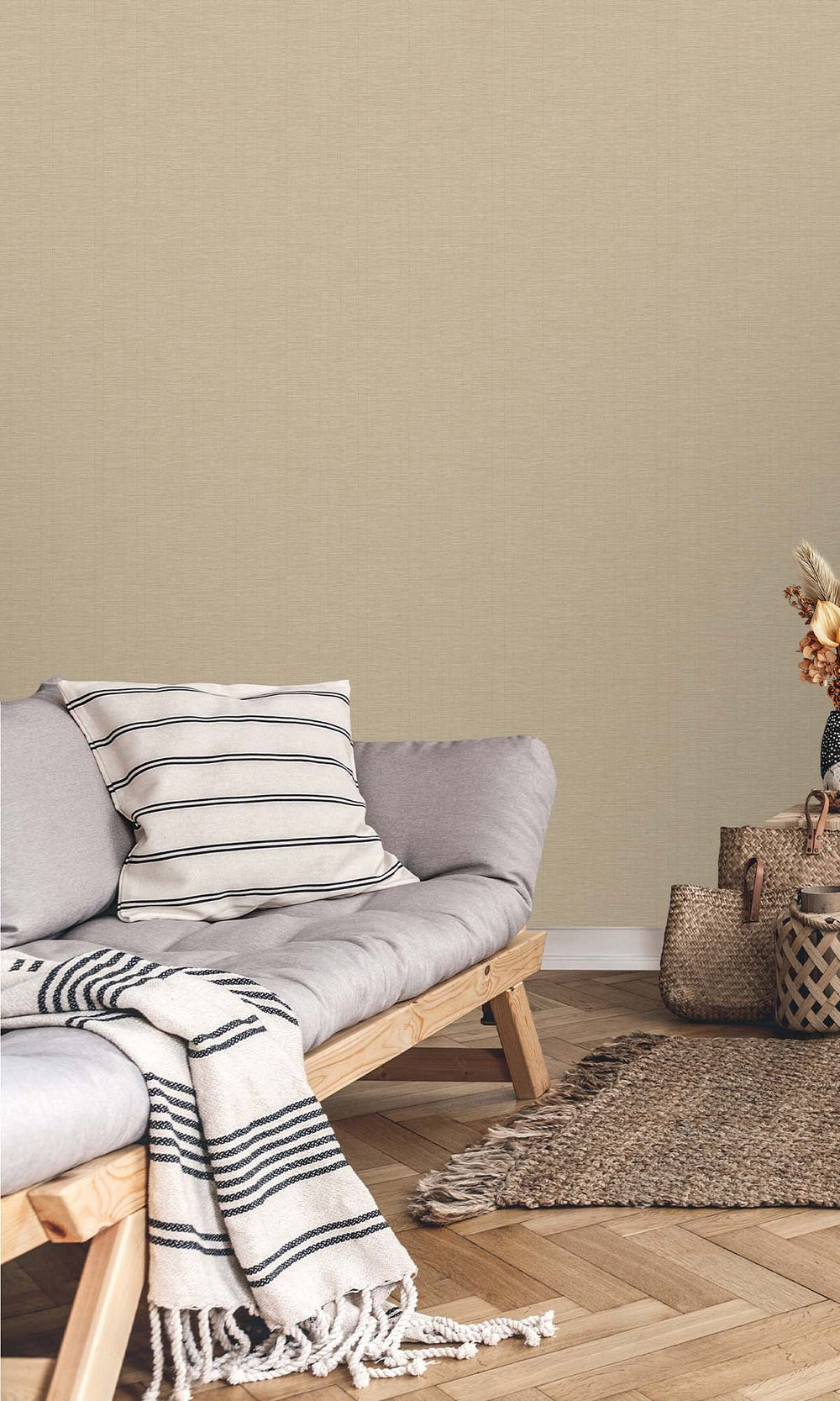 Dusty Trail Faux Sisal Wallpaper R10419
