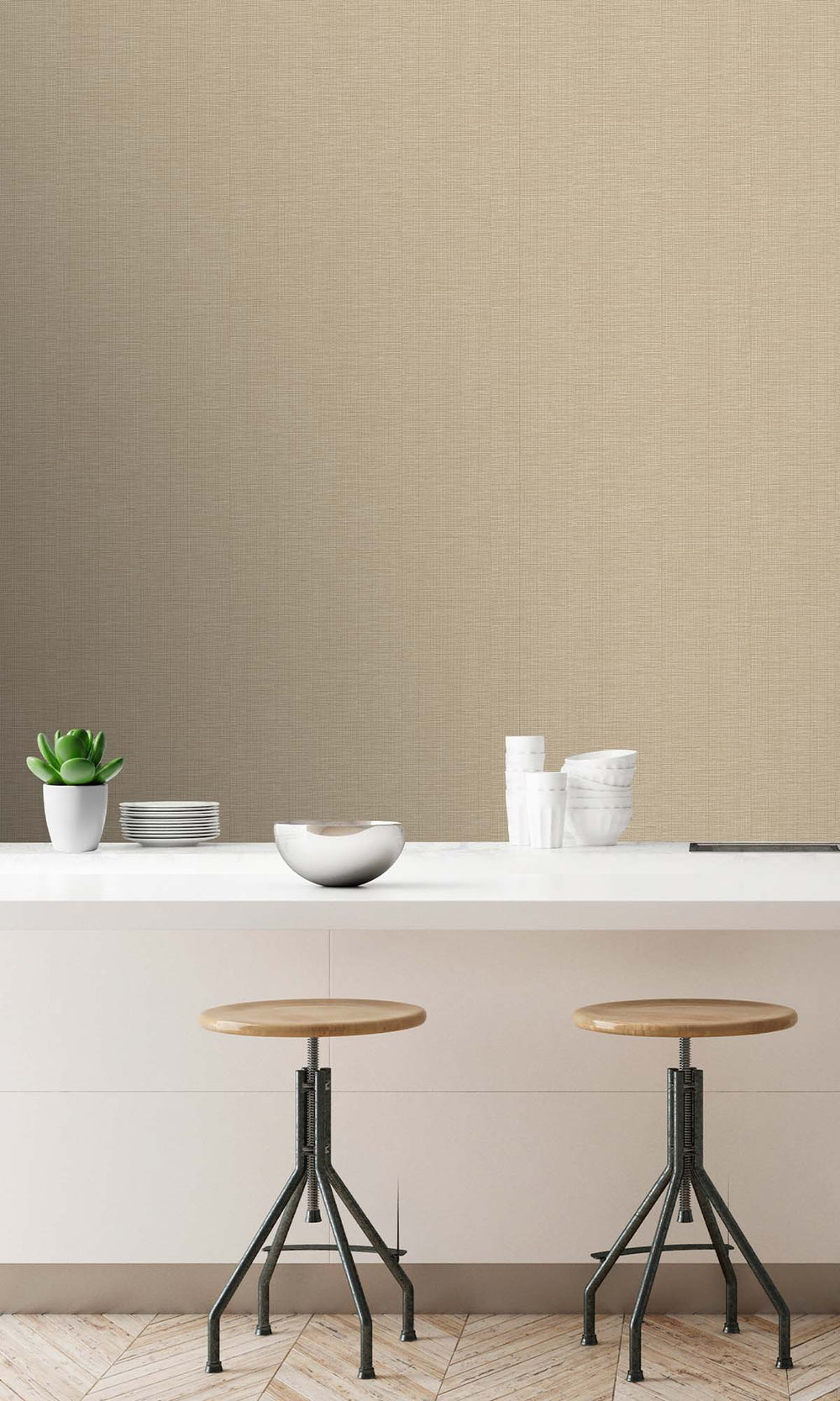 Dusty Trail Faux Sisal Wallpaper R10419