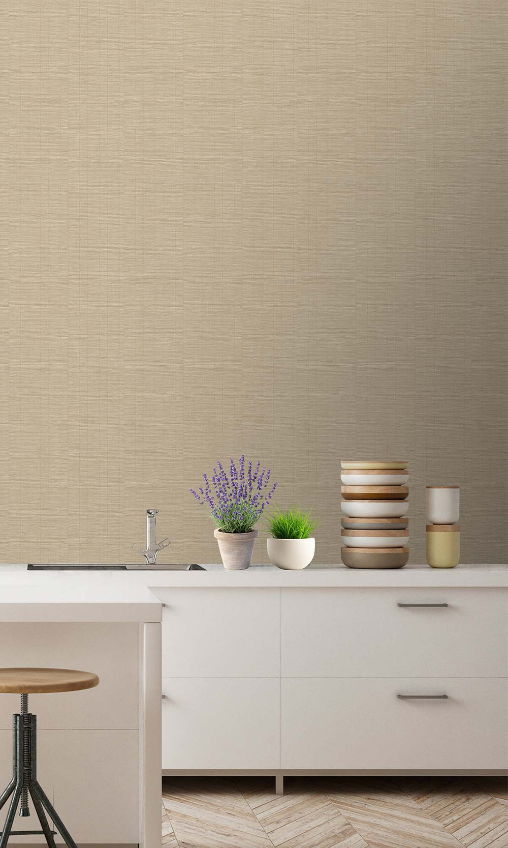 Dusty Trail Faux Sisal Wallpaper R10419