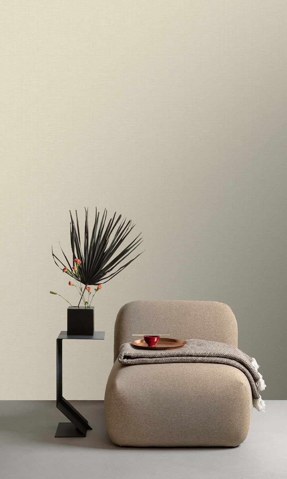 Light Ecru Faux Sisal Wallpaper R10420