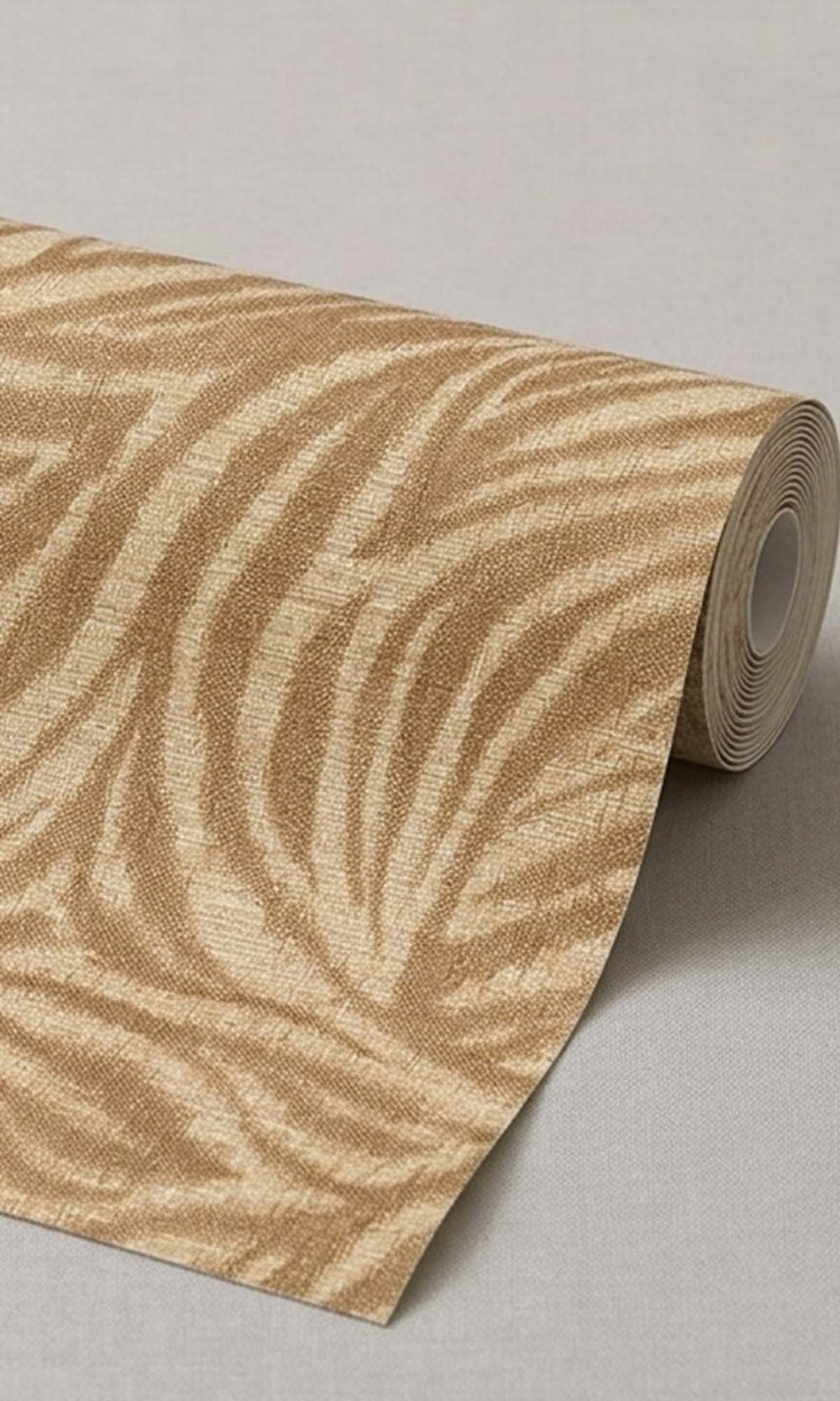 Caramel Kiss Zebra Print Wallpaper R10430