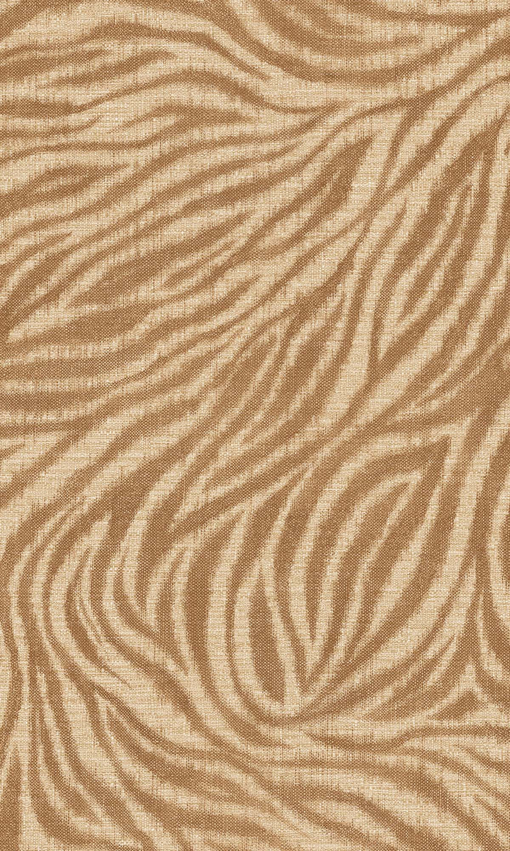 Caramel Kiss Zebra Print Wallpaper R10430