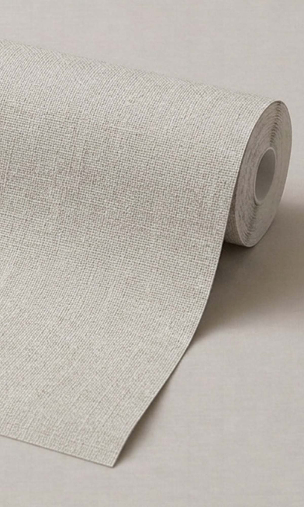 Pearl Oyster Faux Linen Wallpaper R10433