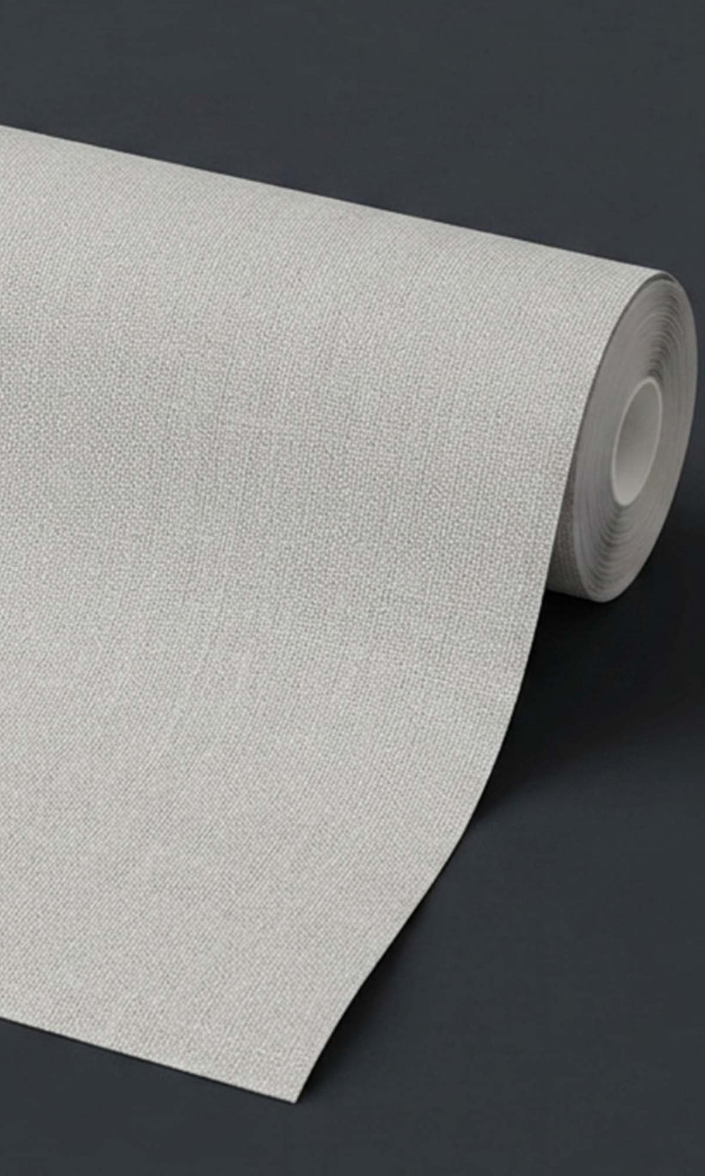 Stonewall Grey Faux Linen Wallpaper R10435