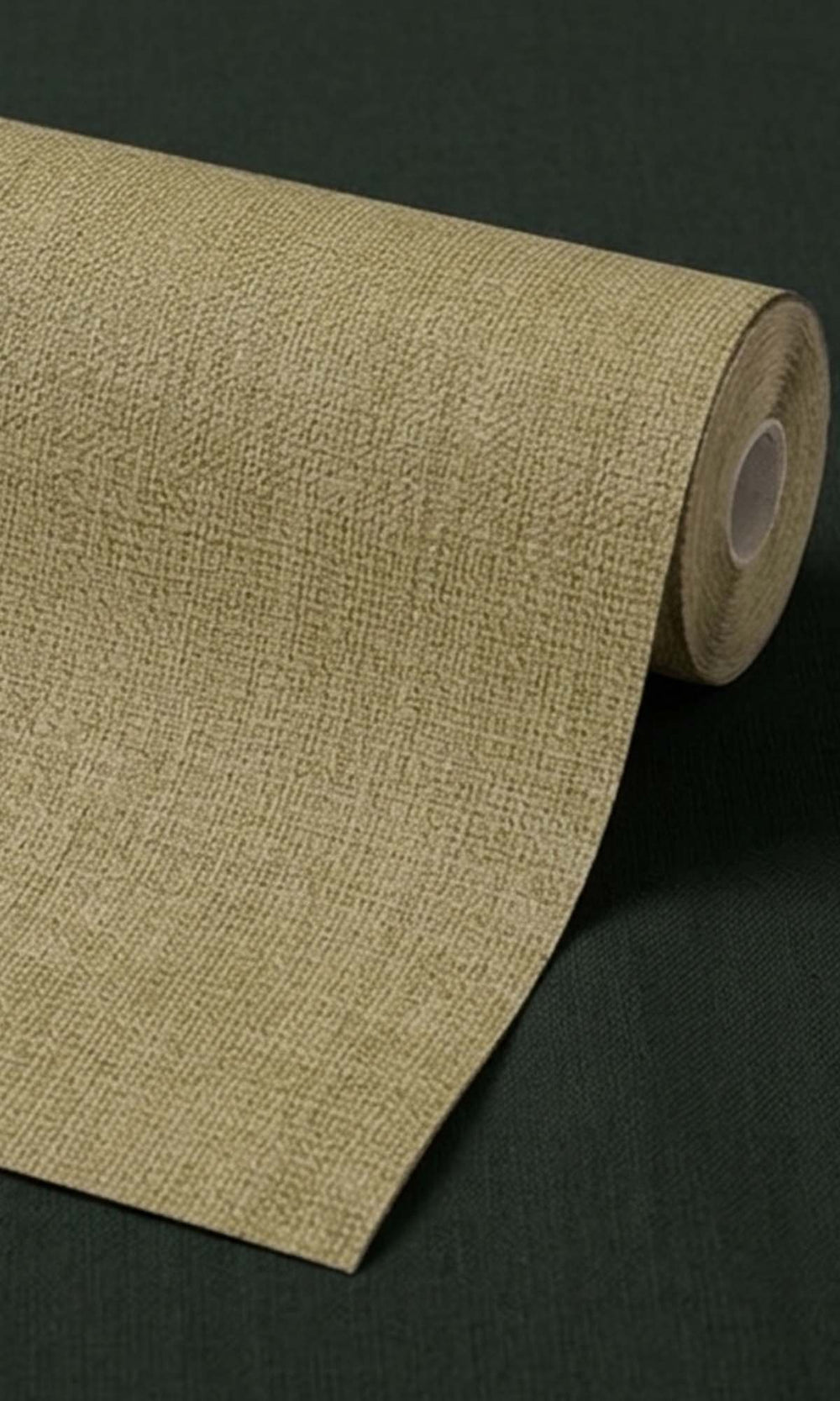 Toasted Sesame Faux Linen Wallpaper R10439