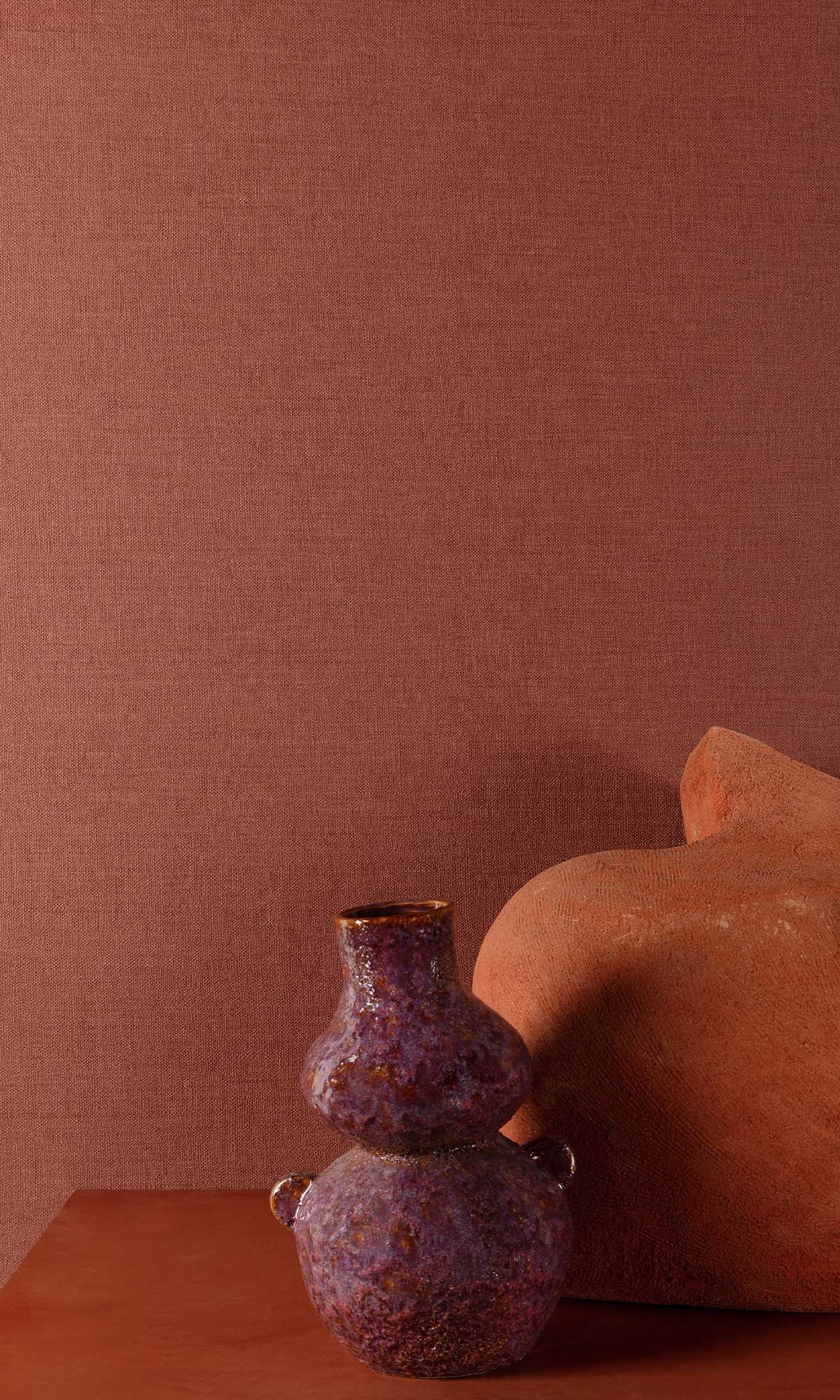 Japanese Cypress Faux Linen Wallpaper R10440